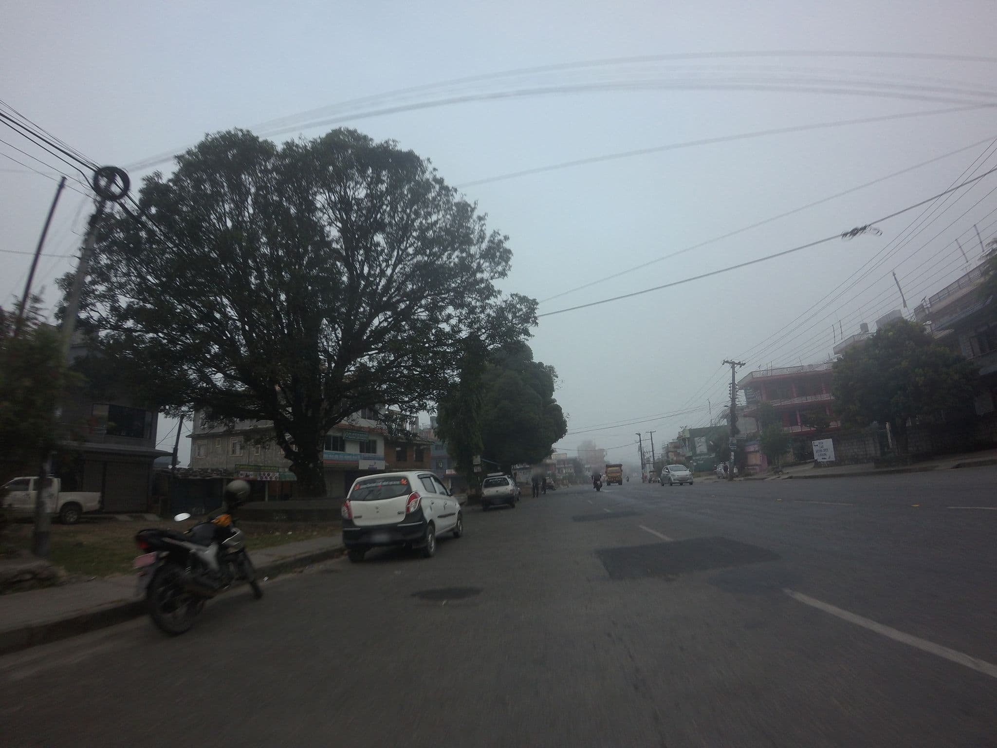 Street view near Hotel Temple Villa, Pokhara — © nirabpudasaini (CC BY-SA · Mapillary)