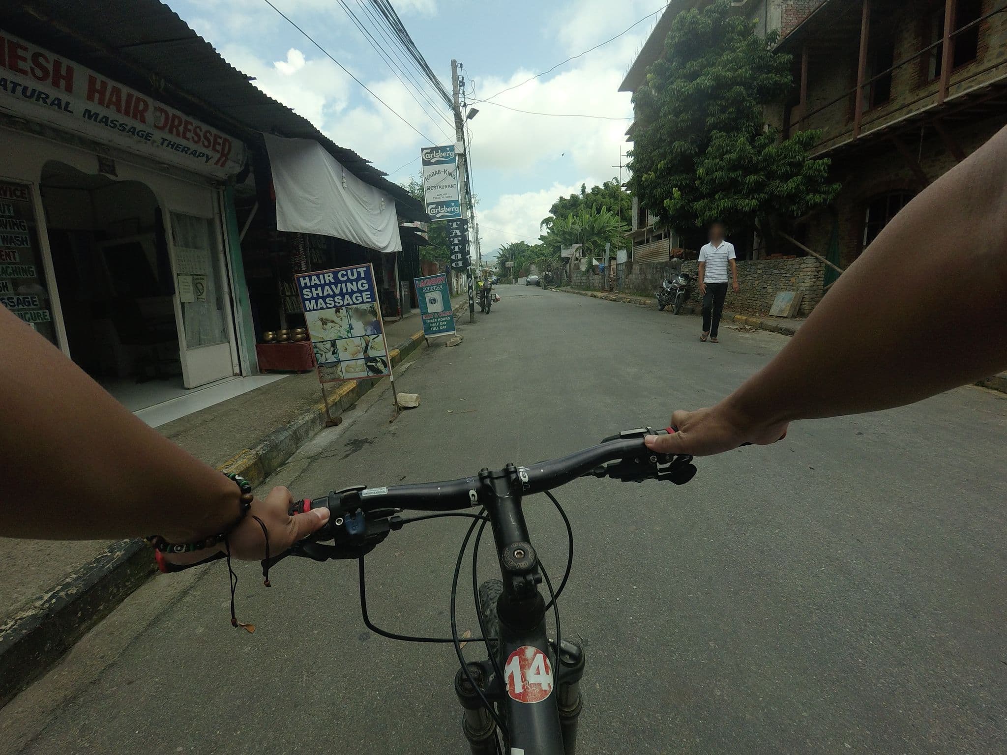 Street view near Hotel Lake Shore, Pokhara — © GOwin (CC BY-SA · Mapillary)