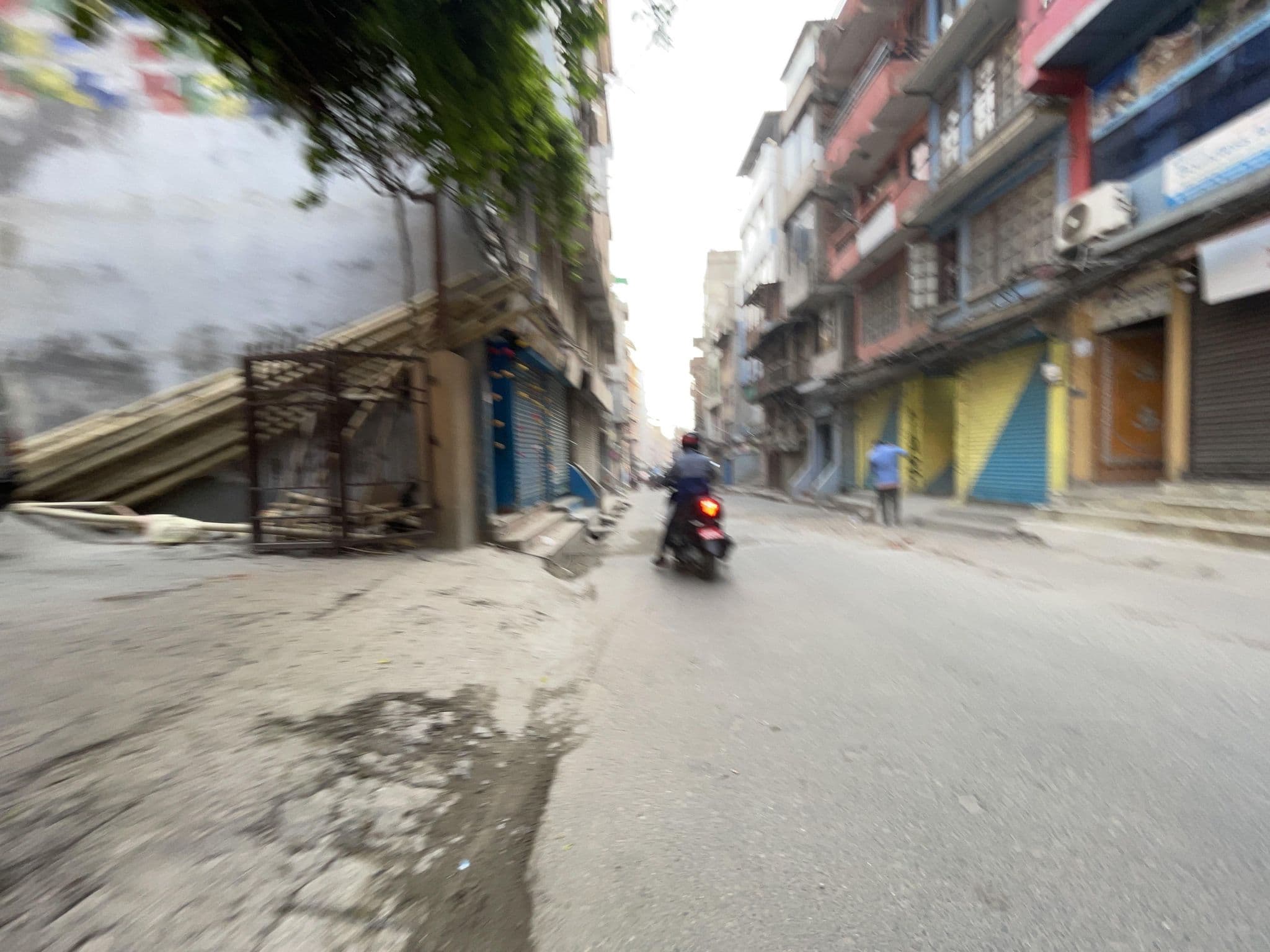 Street view near Travellers Inn, Kathmandu — © vagrant42 (CC BY-SA · Mapillary)