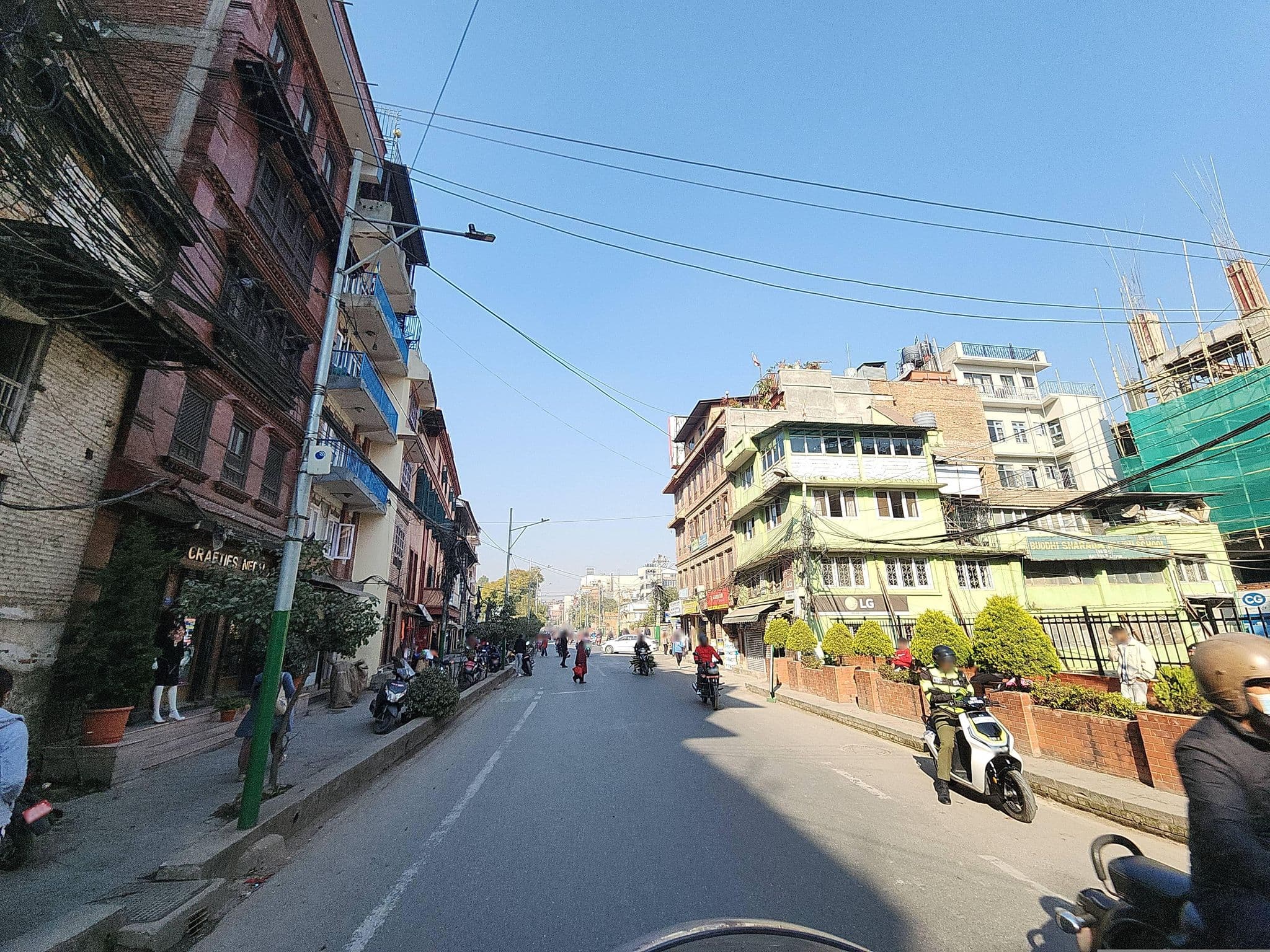 Street view near Cat Hotel, Pātan — © ArunBhomi (CC BY-SA · Mapillary)