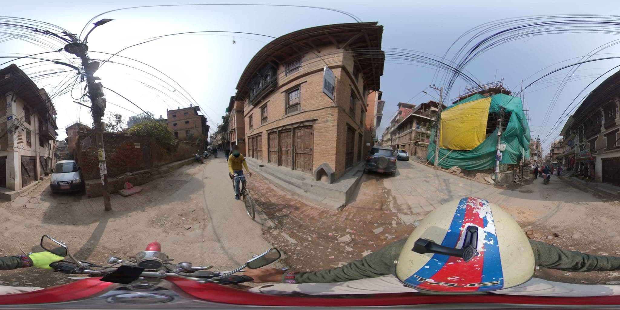 Street view near Cosy Nepal, Pātan — © sarthak (CC BY-SA · Mapillary)