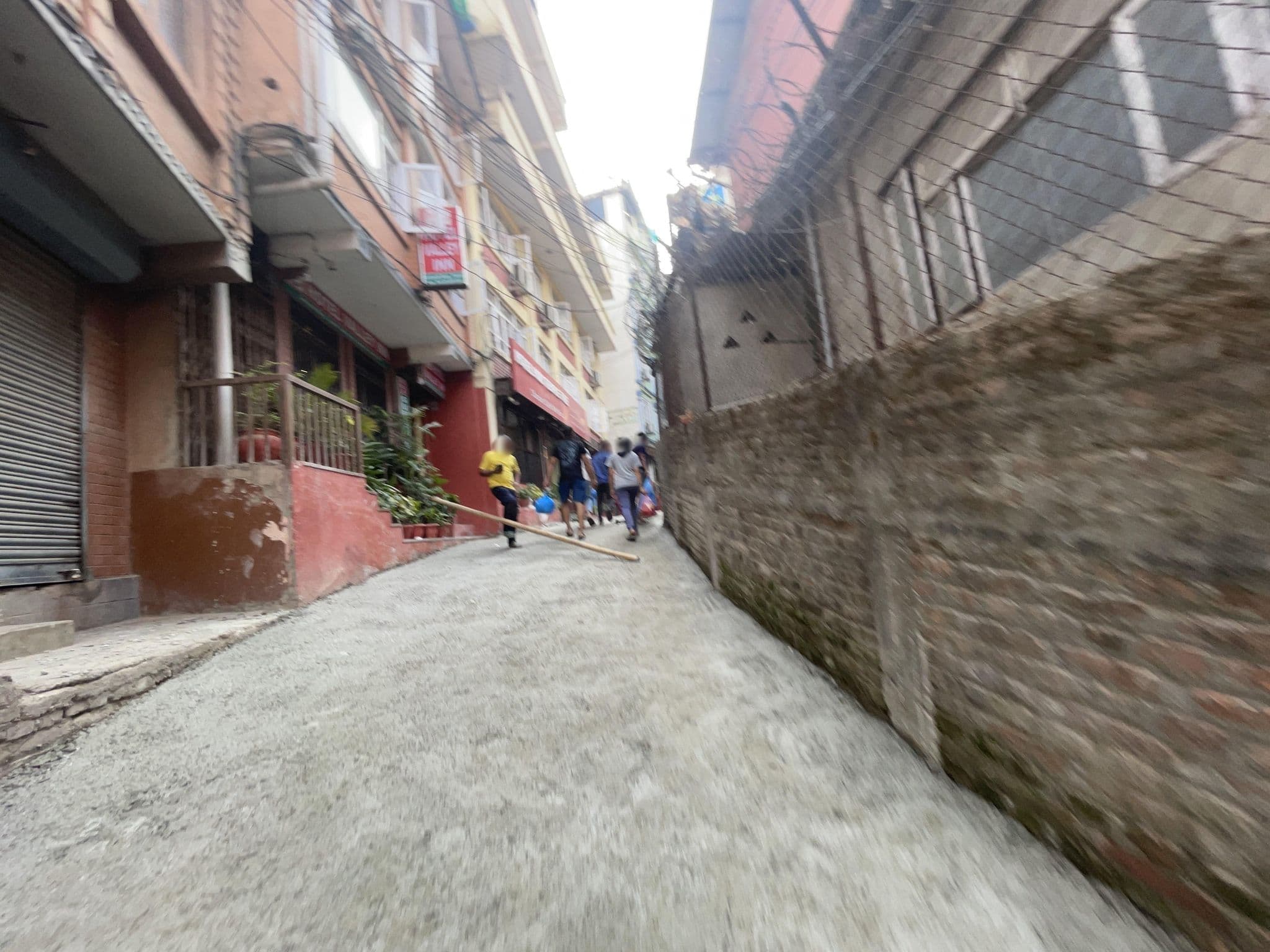 Street view near Simrika Hotel, Kathmandu — © vagrant42 (CC BY-SA · Mapillary)