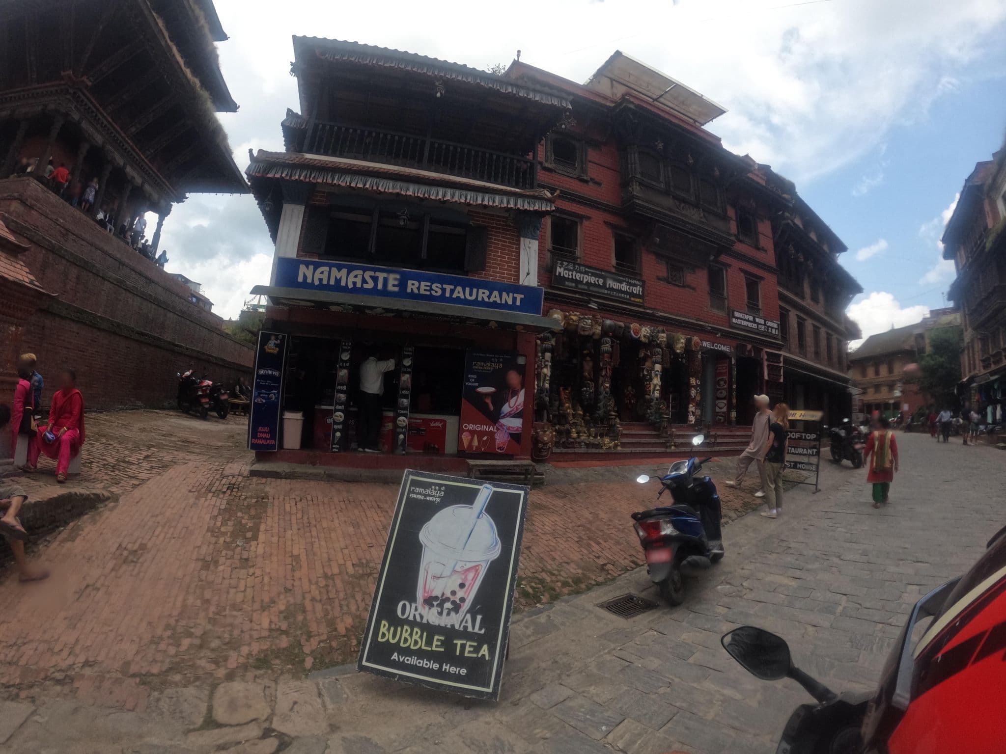 Street view near Siddhi Home & Restaurant, Madhyapur Thimi — © sachin_manandhar (CC BY-SA · Mapillary)
