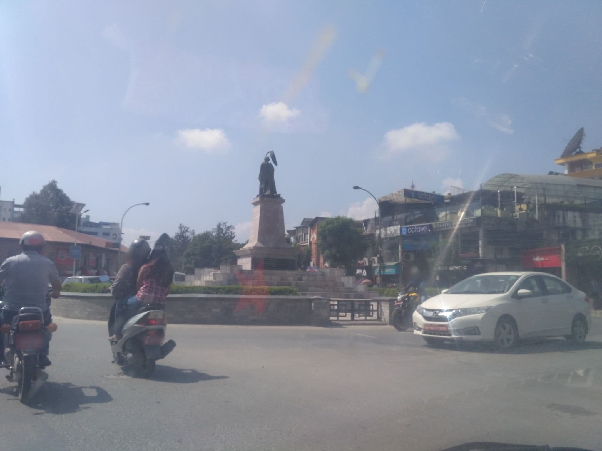Street view near Sherpa Hotel Kathmandu, Kathmandu — © chethan (CC BY-SA · Mapillary)