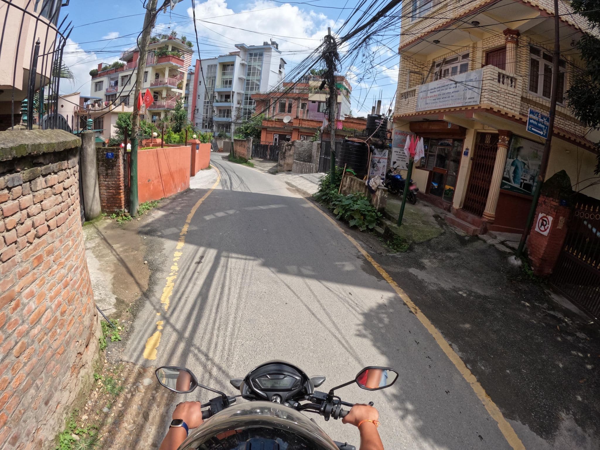 Street view near Hotel Ghar, Pātan — © thapa7 (CC BY-SA · Mapillary)
