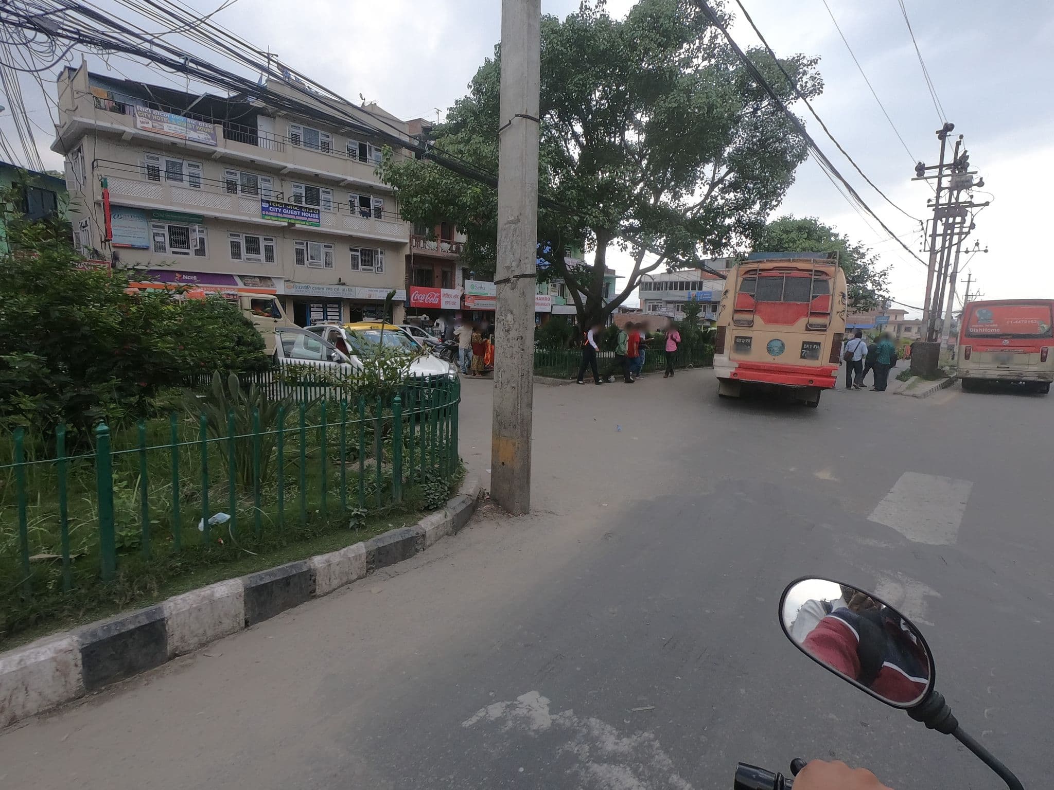 Street view near Apex Business Hotel, Kathmandu — © mahesh_thapa (CC BY-SA · Mapillary)