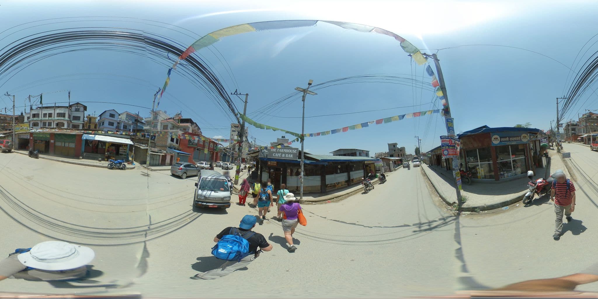 Street view near Hotel Bhrikuti Tara, Kathmandu — © javiersanp (CC BY-SA · Mapillary)