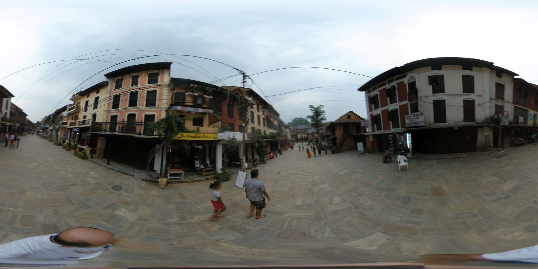 Street view near Jhingu Guesthouse, Bharatpur — © javiersanp (CC BY-SA · Mapillary)