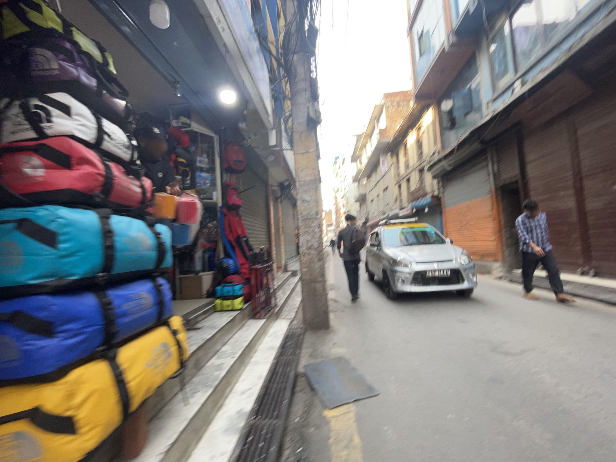 Street view near Guesthouse White Lotus, Kathmandu — © vagrant42 (CC BY-SA · Mapillary)