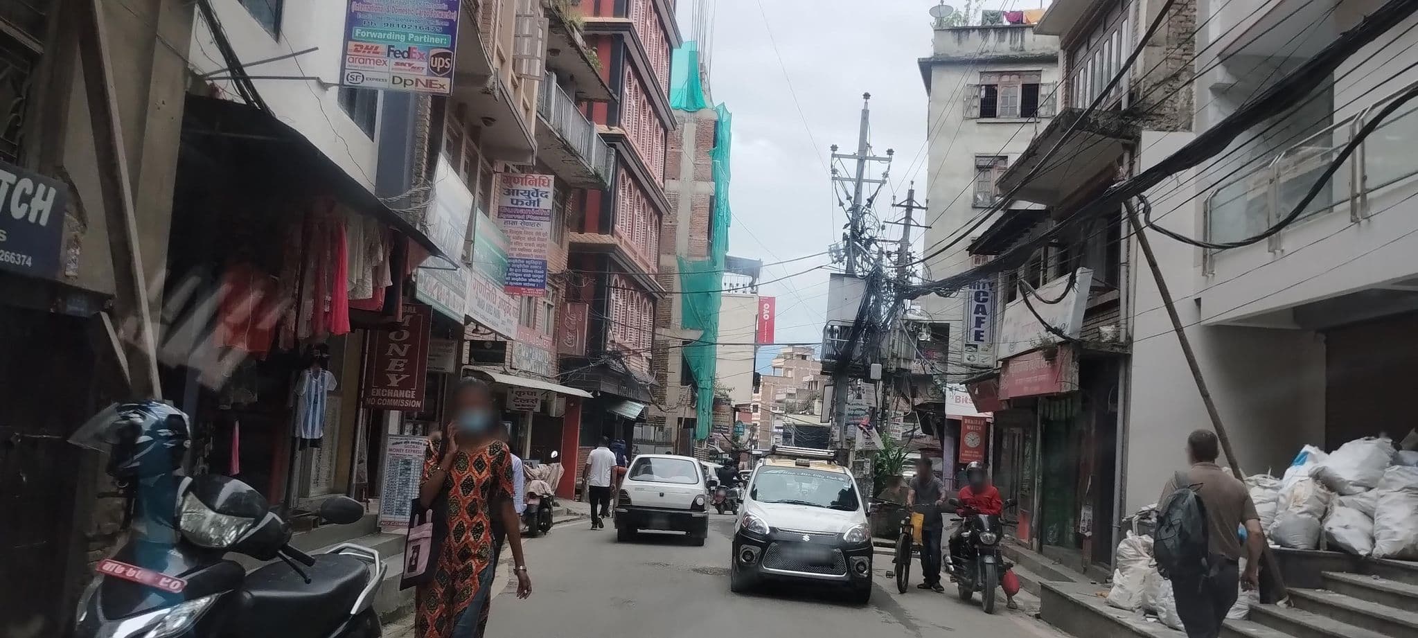 Street view near Hotel Simal Pvt. Ltd., Kathmandu — © olily (CC BY-SA · Mapillary)