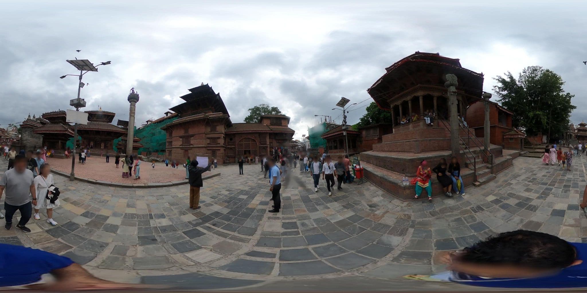 Street view near Dwarika Chhen, Kathmandu — © sakarbhusal (CC BY-SA · Mapillary)