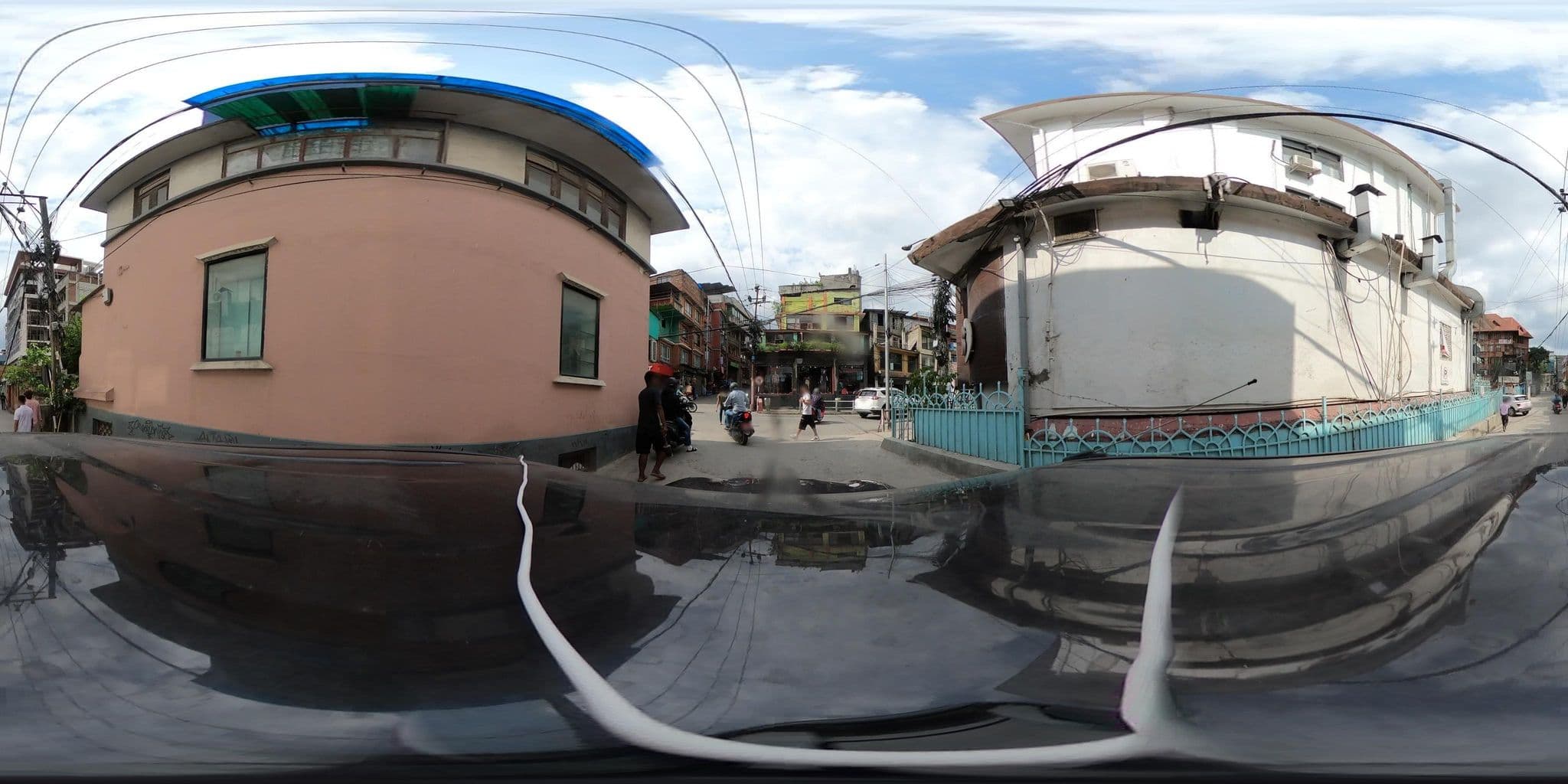 Street view near Binjuli Adventure, Kathmandu — © sakarbhusal (CC BY-SA · Mapillary)