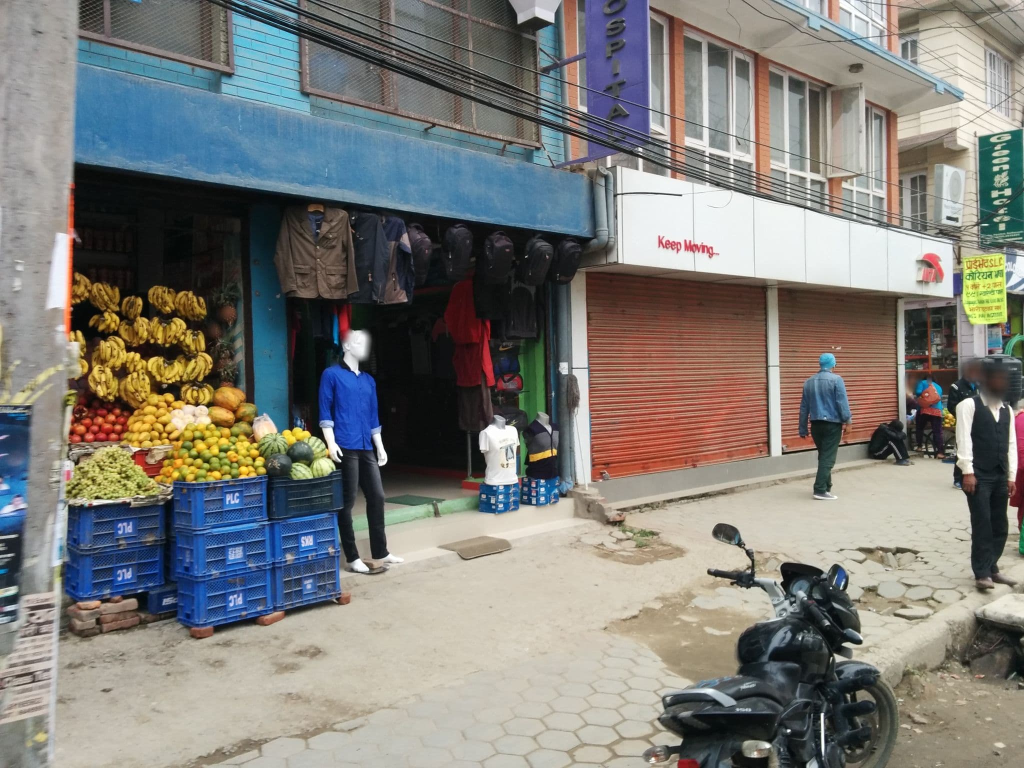 Street view near Green Hotel, Kathmandu — © sashazykov (CC BY-SA · Mapillary)