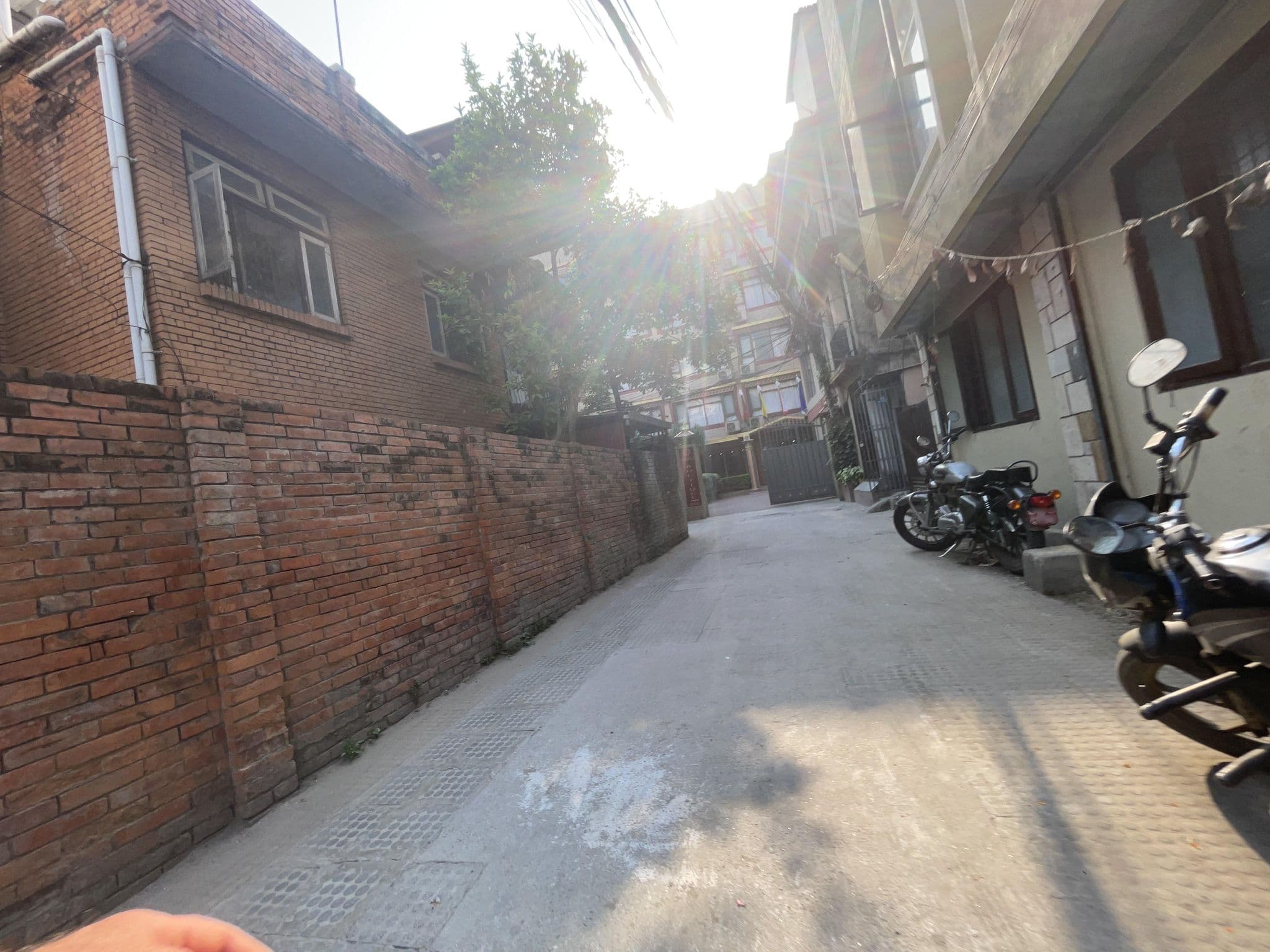 Street view near Hotel Mandala, Kathmandu — © vagrant42 (CC BY-SA · Mapillary)