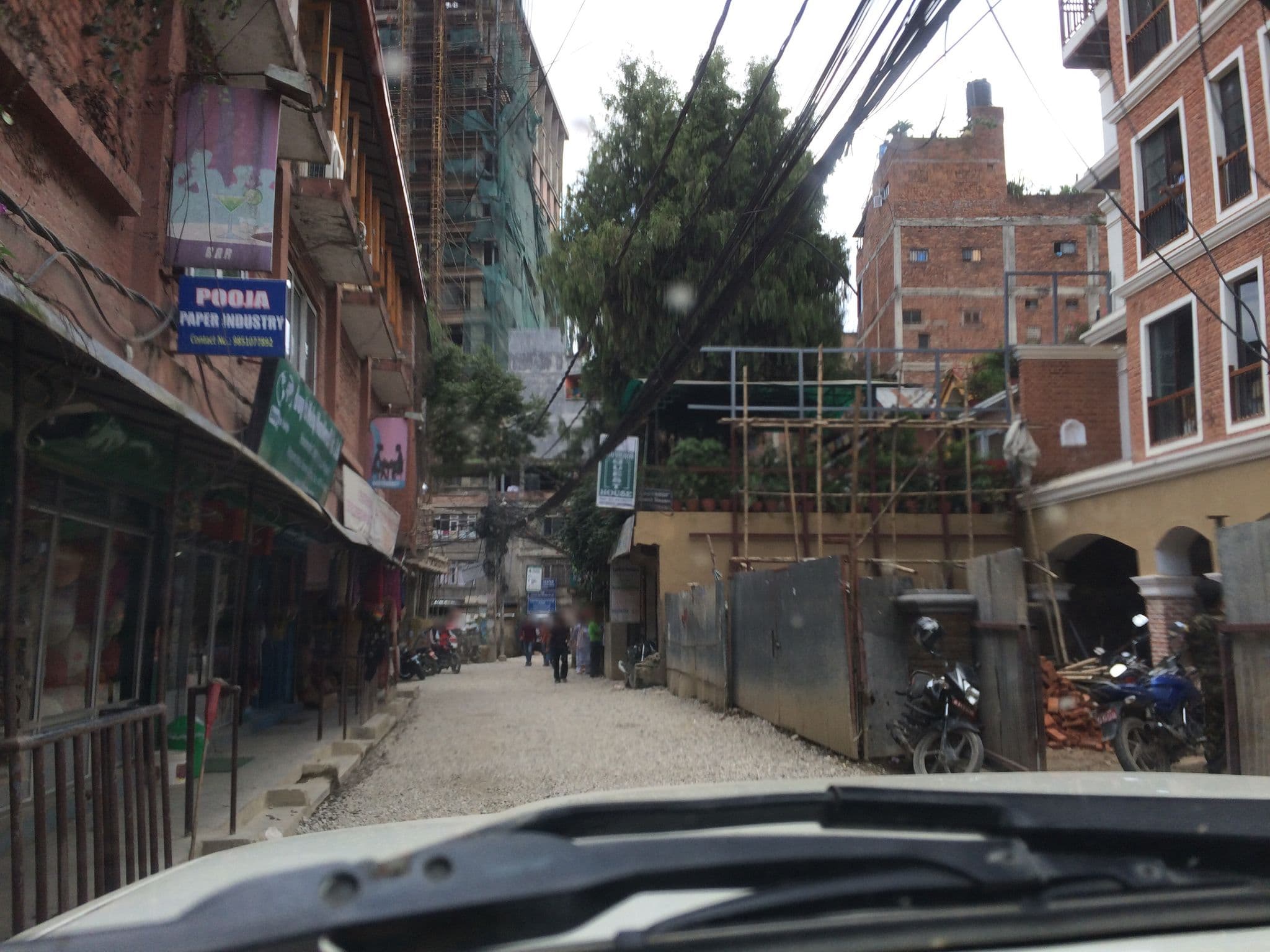 Street view near Hotel Nepali Ghar, Kathmandu — © akimasa (CC BY-SA · Mapillary)