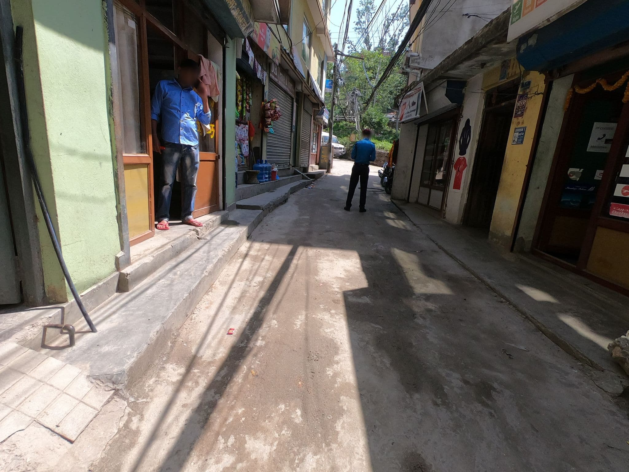 Street view near Hotrl Golden Eye Pvt Ltd, Kathmandu — © mahesh_thapa (CC BY-SA · Mapillary)