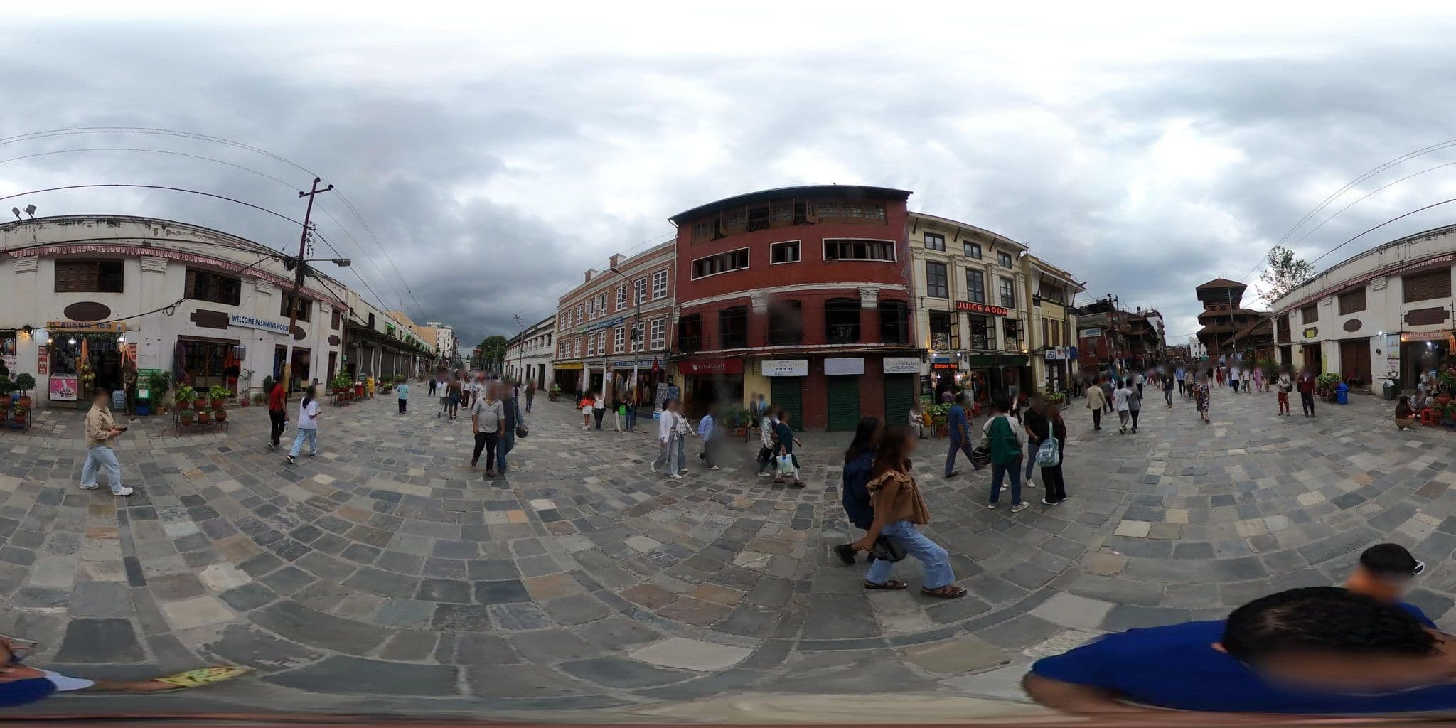 Street view near Nippon Guesthouse, Kathmandu — © sakarbhusal (CC BY-SA · Mapillary)