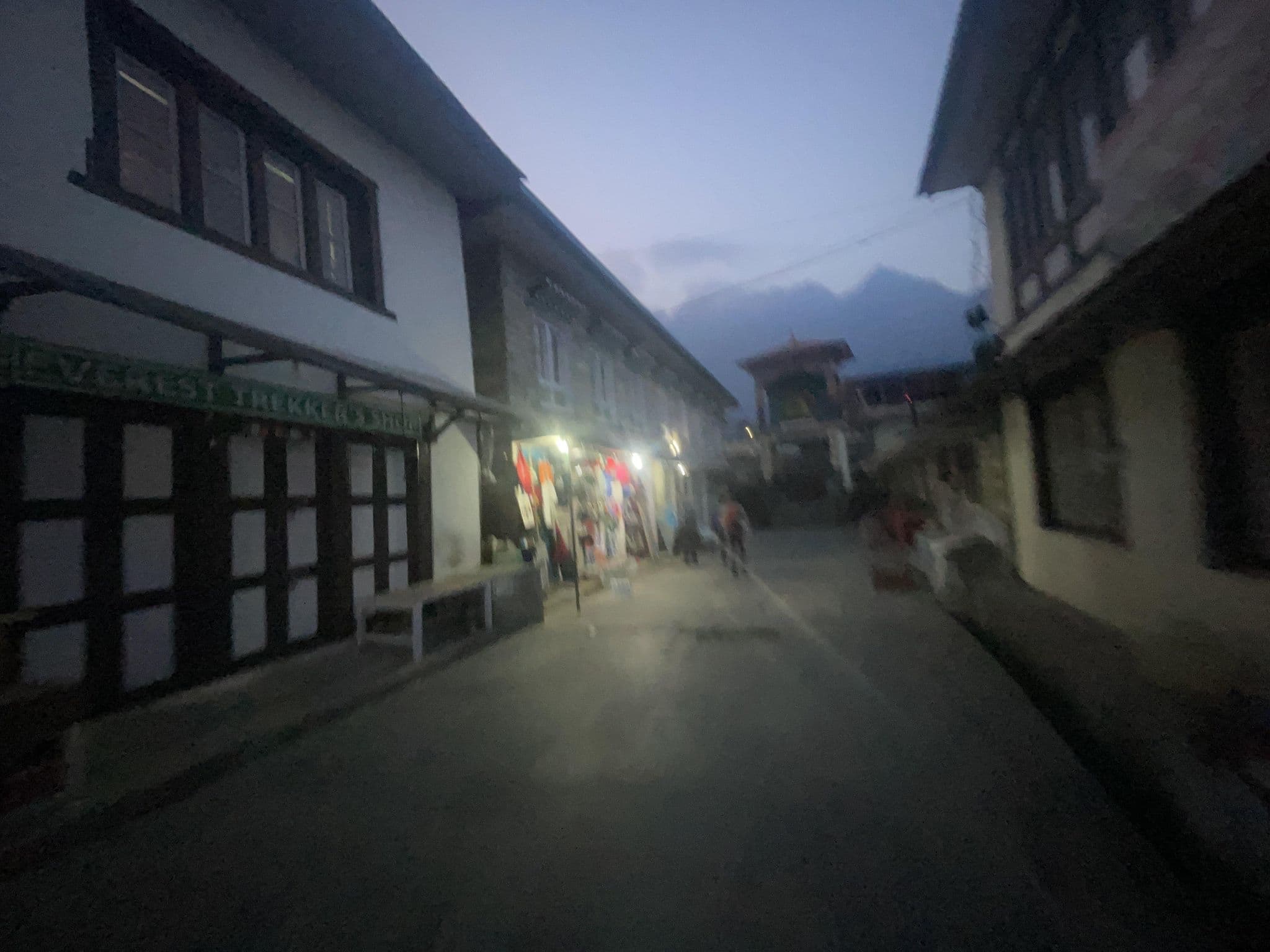 Street view near Khumbu  Resort, Namche Bazaar — © vagrant42 (CC BY-SA · Mapillary)