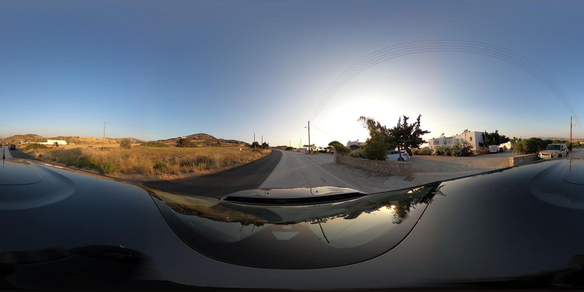 Street view near Agnanti view hotel, Adámas — © katagrafes (CC BY-SA · Mapillary)