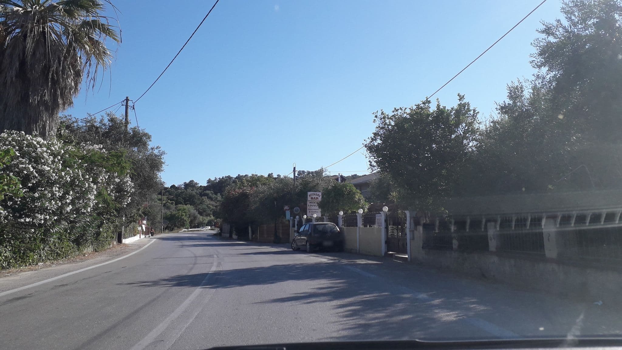 Street view near BOHOTEL Messonghi - Designer's Hotel, Ágios Matthaíos — © dli (CC BY-SA · Mapillary)
