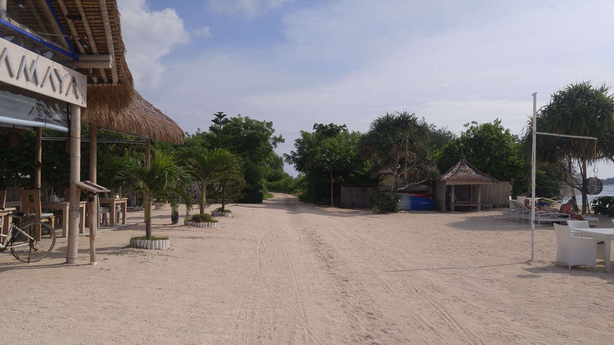 Street view near Mahamaya, Gili Trawangan