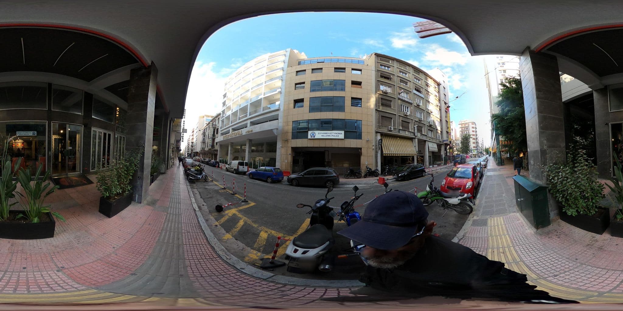 Street view near Max Brown Hotel Downtown, part of Sircle Collection, Athens — © costasl (CC BY-SA · Mapillary)