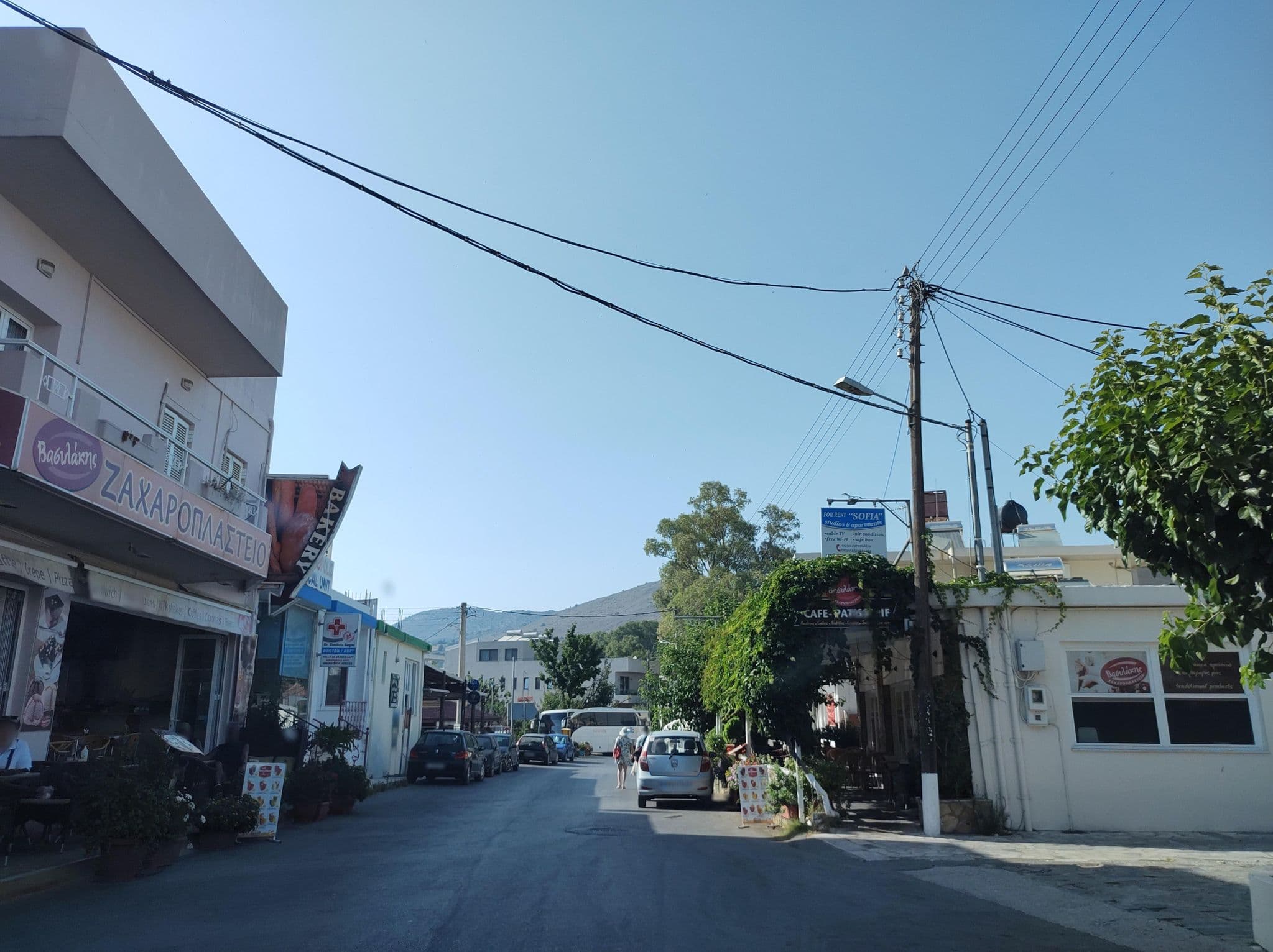 Street view near Nicolas Hotel -, Georgioupolis — © thetornado76 (CC BY-SA · Mapillary)