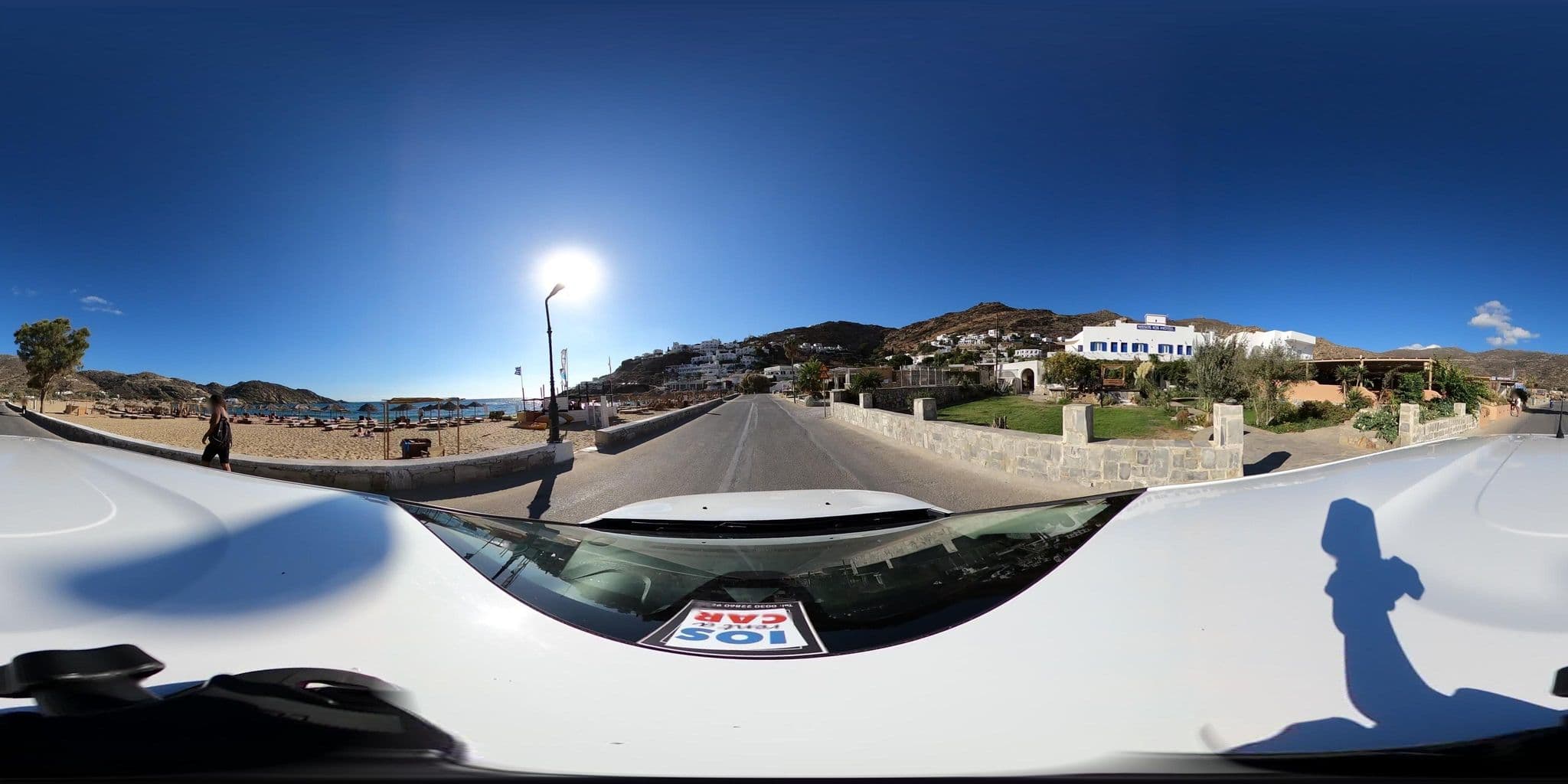 Street view near Nissos Ios Hotel, Íos — © Triantafyllos_F20 (CC BY-SA · Mapillary)