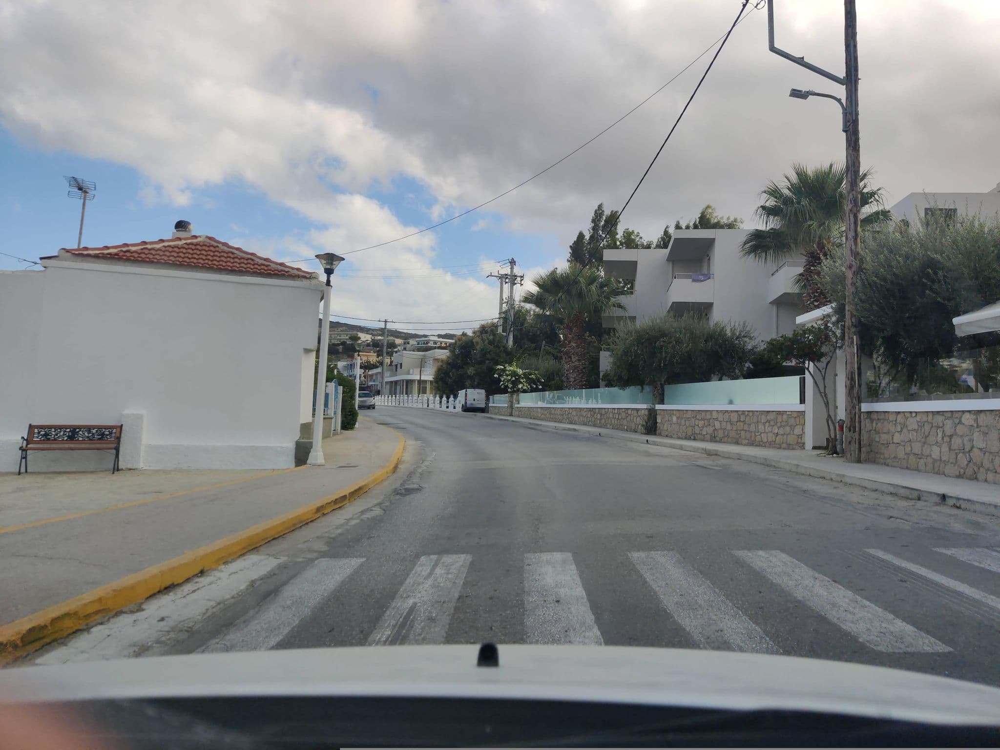 Street view near Parasol Luxury Hotel and suites, Restaurant And Spa- Karpathos, Karpathos — © kietlak (CC BY-SA · Mapillary)