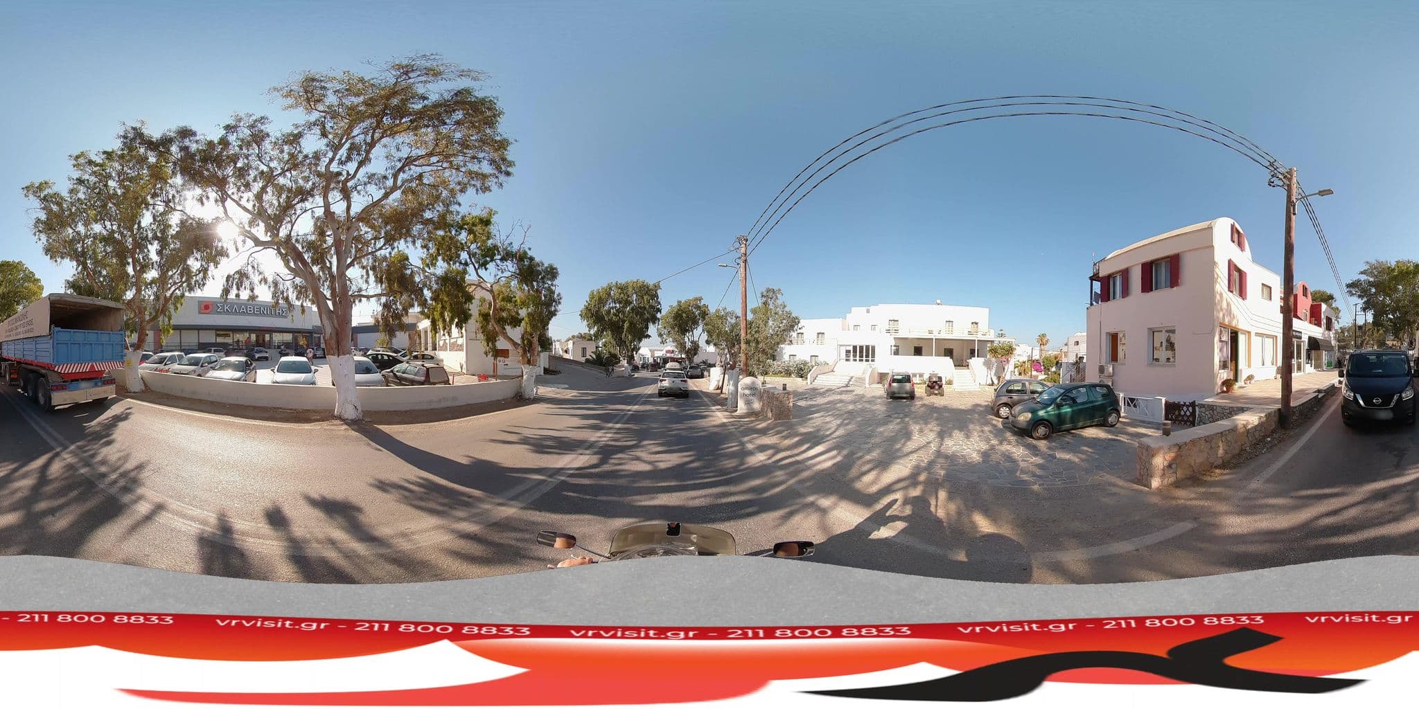 Street view near Hotel Omiros, Mesariá — © VRvisit (CC BY-SA · Mapillary)