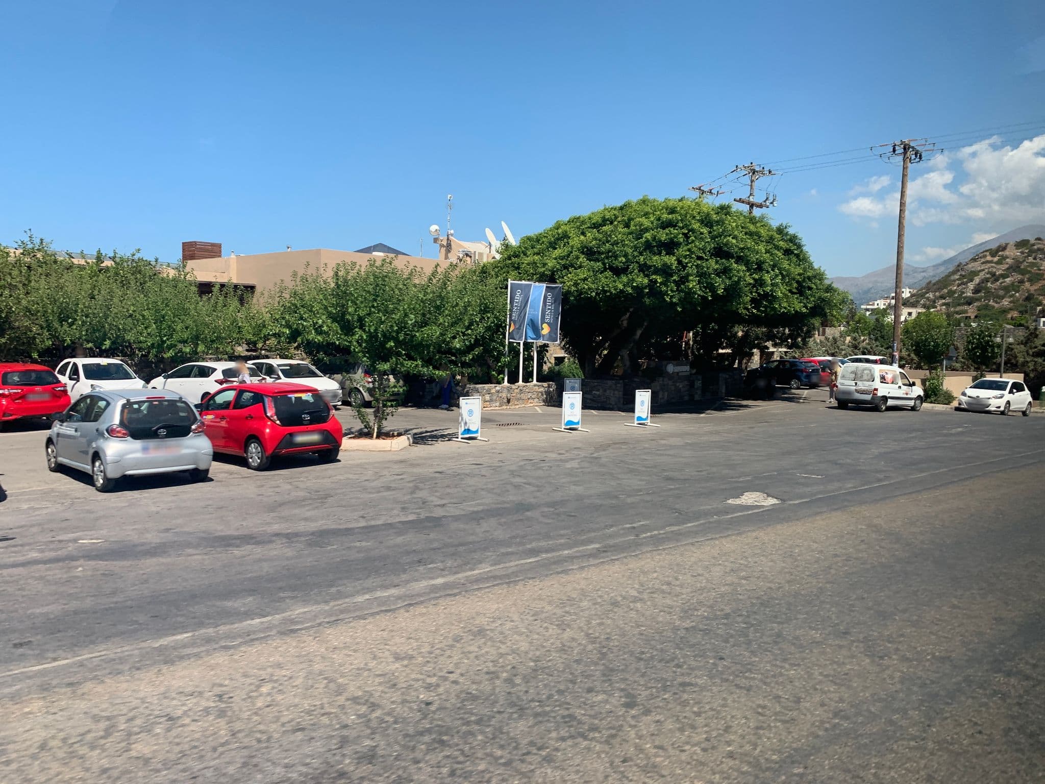 Street view near Hotel Marlena Stalida Crete, Stalís — © chicc0 (CC BY-SA · Mapillary)