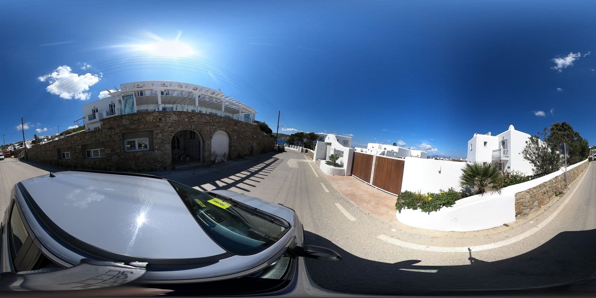 Street view near Mykonos Adonis Hotel, Mykonos — © efikour (CC BY-SA · Mapillary)