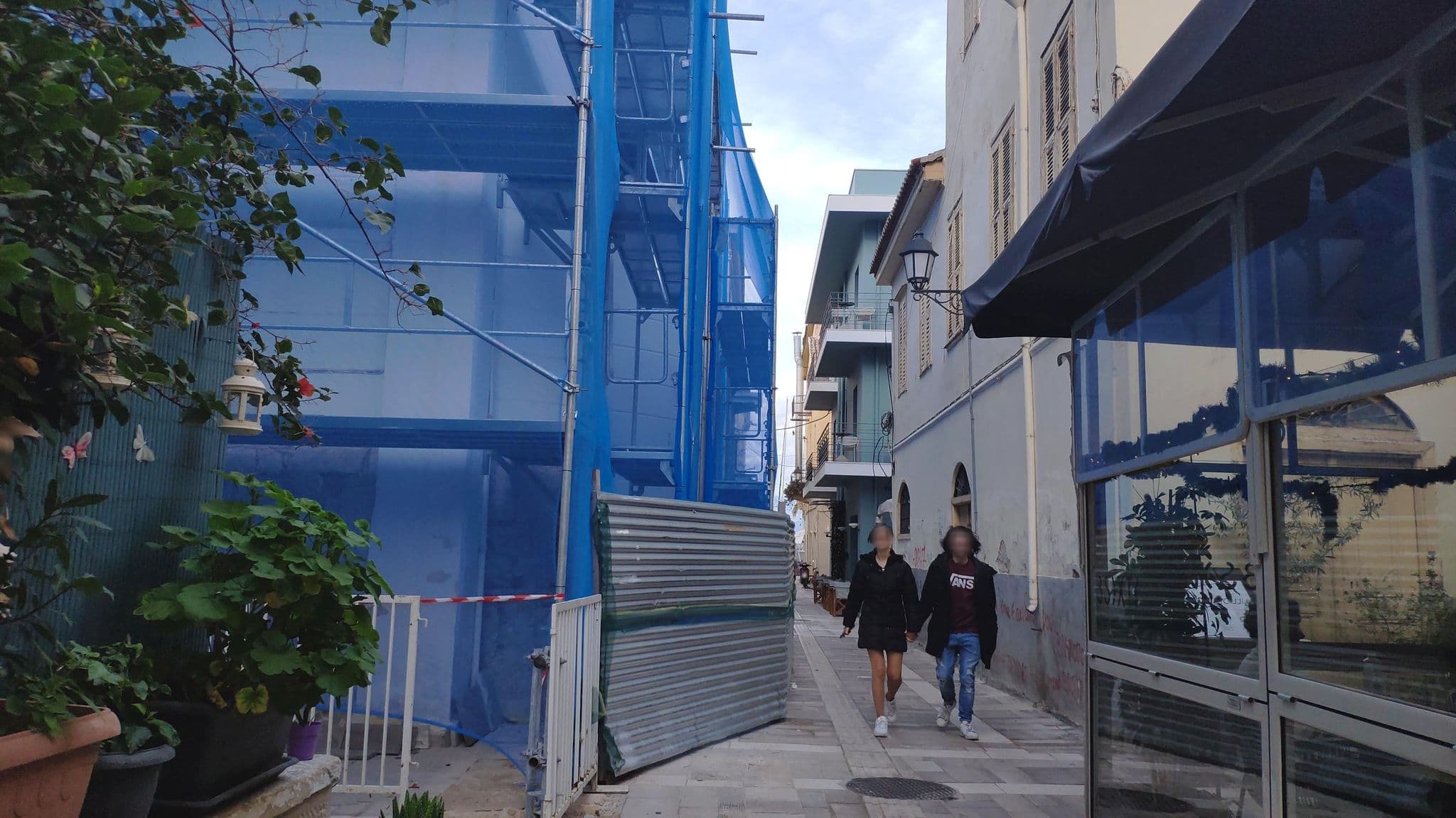 Street view near Amymone hotel, Náfplio — © pppetros (CC BY-SA · Mapillary)