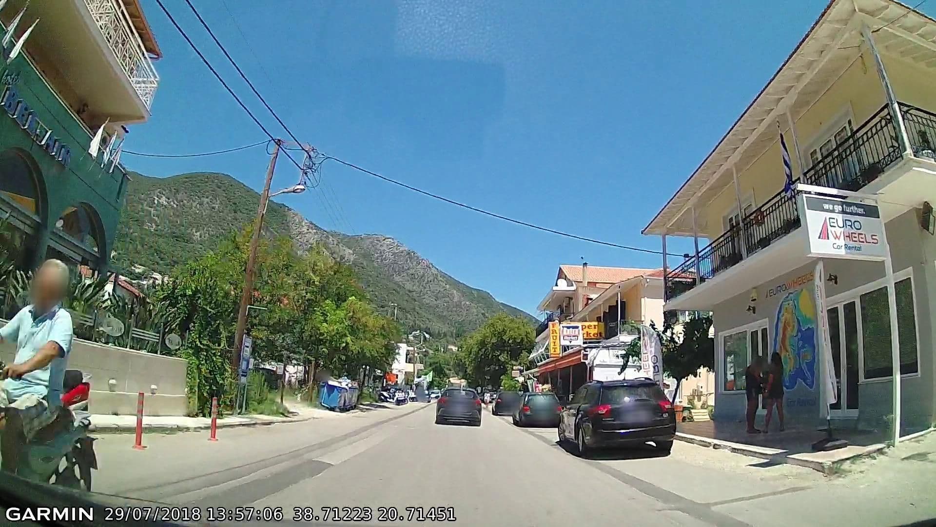Street view near BEL AIR HOTEL, Nidhríon — © pppetros (CC BY-SA · Mapillary)