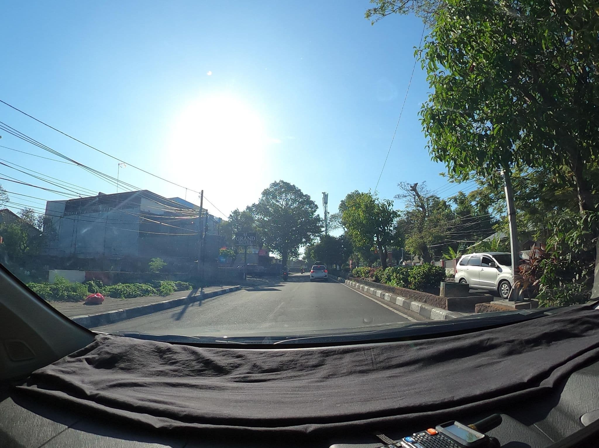 Street view near Grand Hotel, Mataram