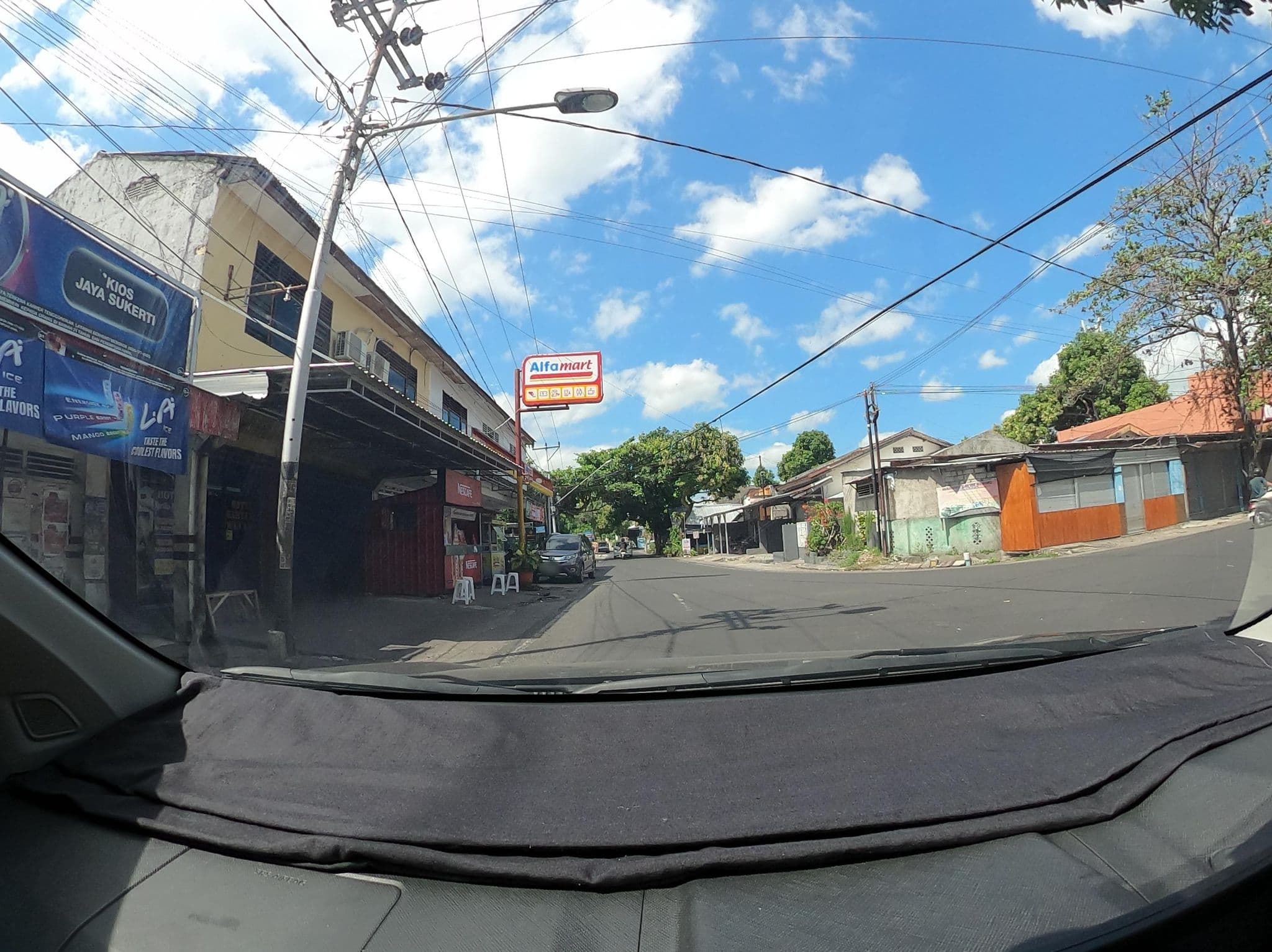 Street view near Hotel Kartika Wijaya, Mataram