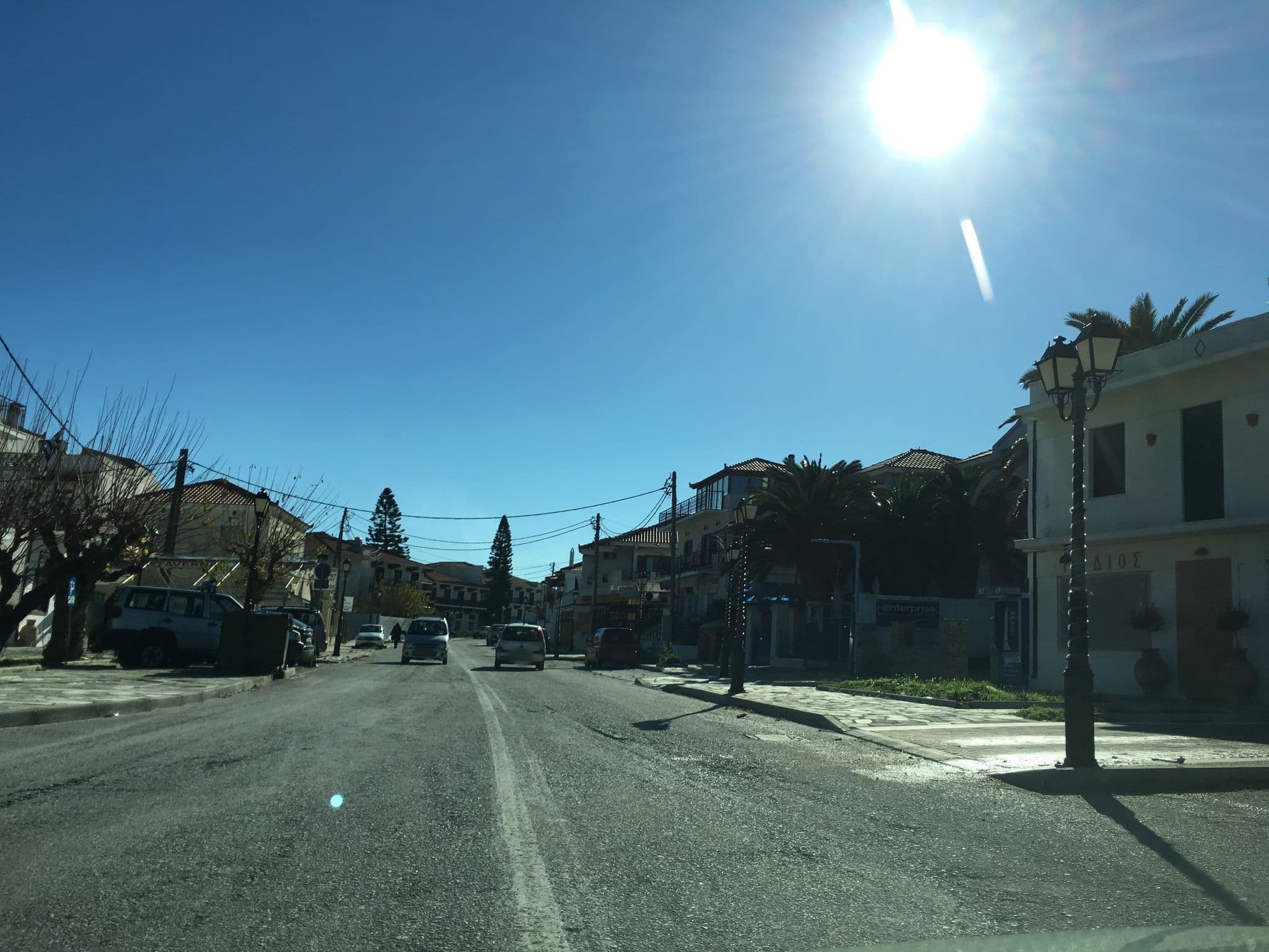 Street view near Hotel Elenih, Skópelos — © wazer (CC BY-SA · Mapillary)