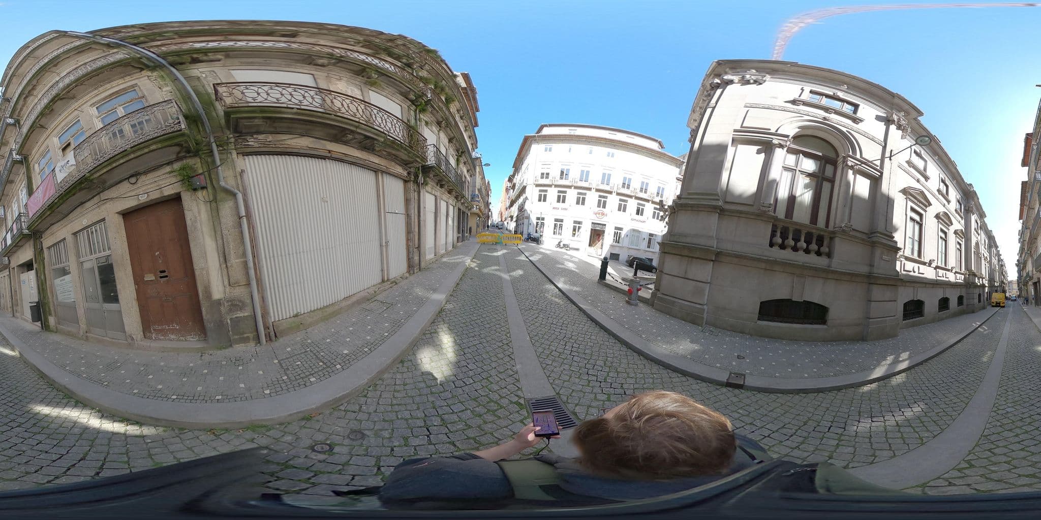 Street view near hotel, Porto — © skfd (CC BY-SA · Mapillary)
