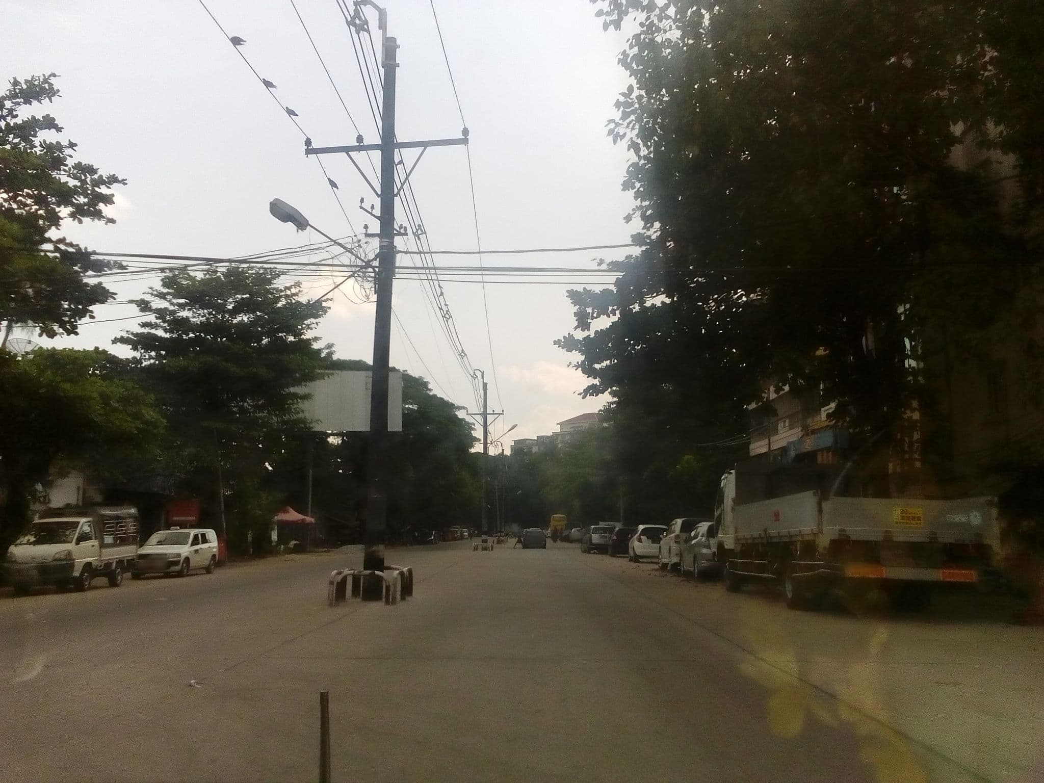 Street view near Mother Land Inn 2, Botataung — © coker (CC BY-SA · Mapillary)