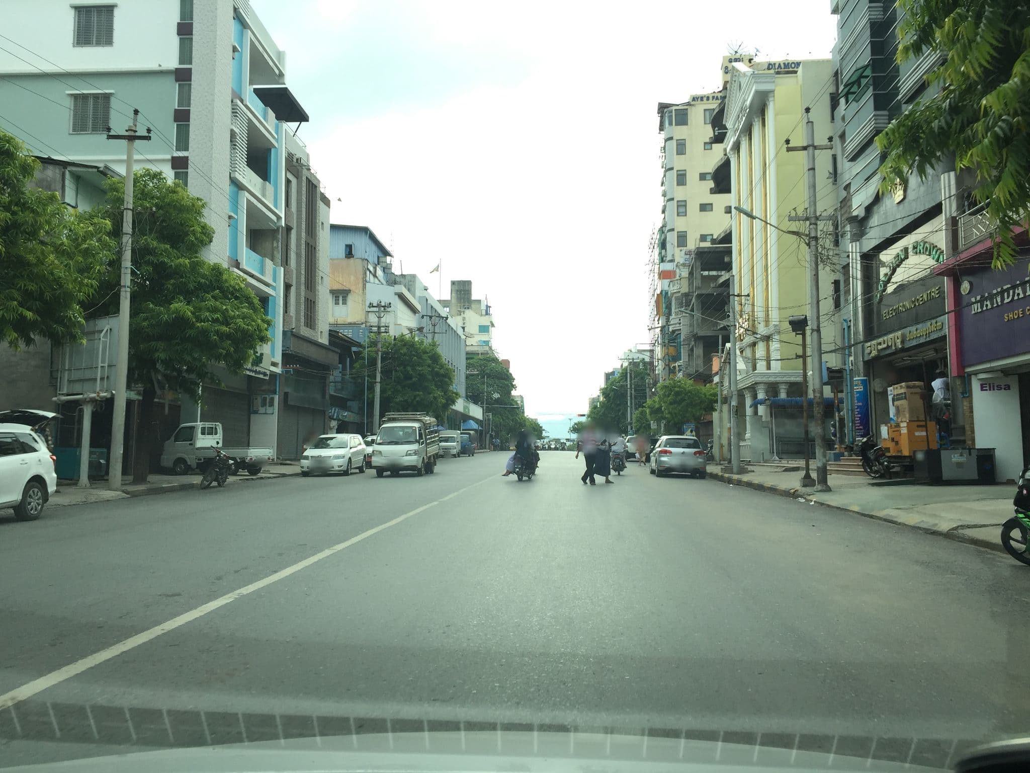 Street view near Landmark View Hotel, Mandalay — © mghla (CC BY-SA · Mapillary)