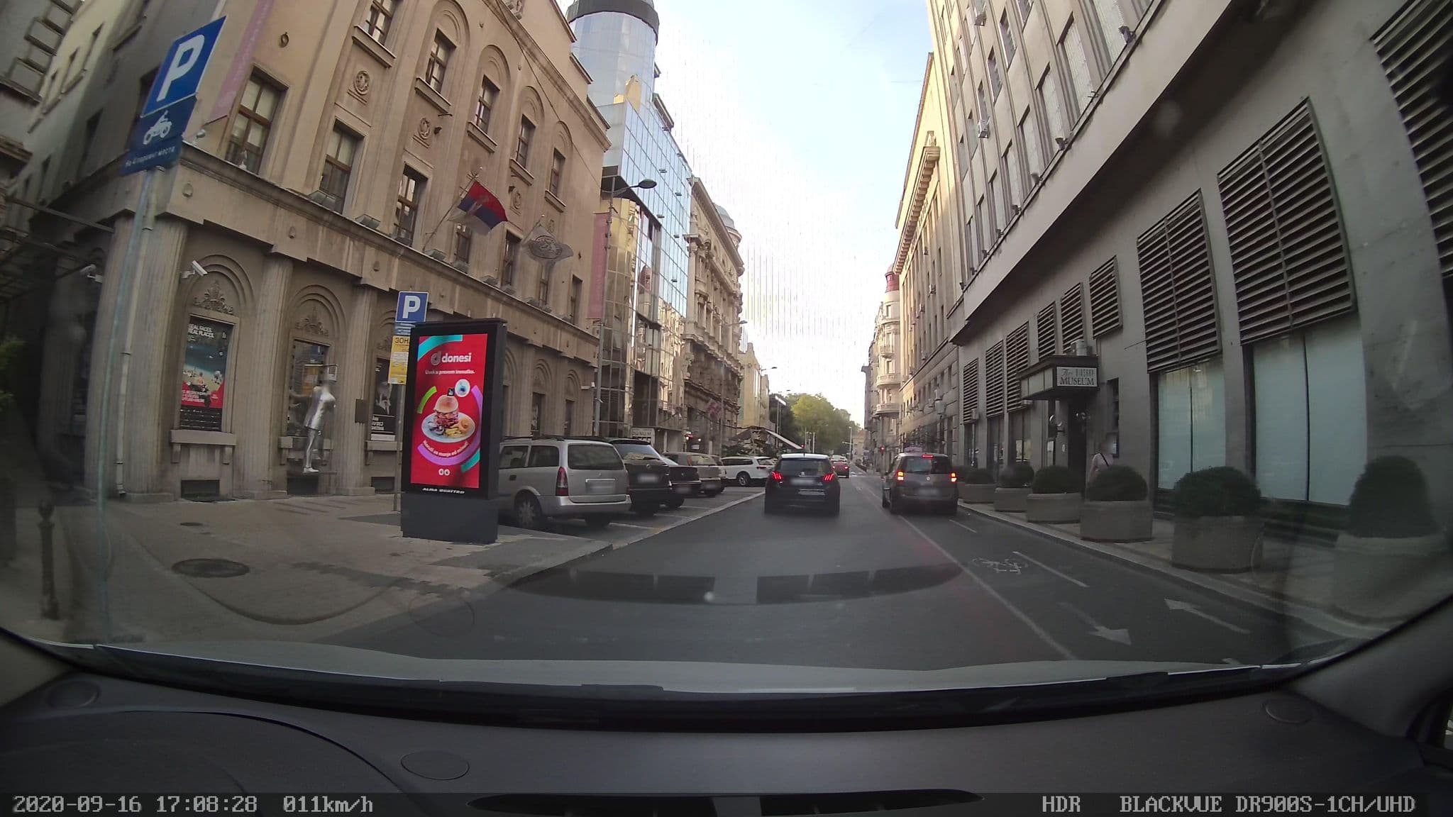 Street view near Square Nine Hotel Belgrade, Belgrade — © brackone (CC BY-SA · Mapillary)