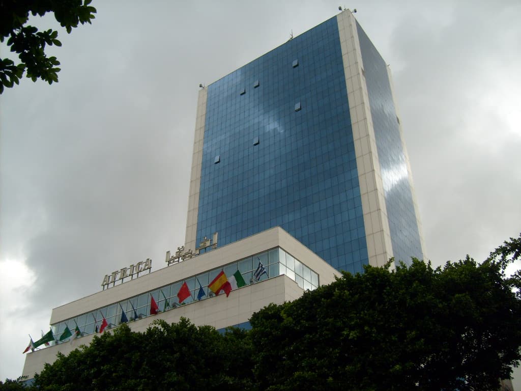 Hotel Africa (via Wikimedia Commons, Public domain)