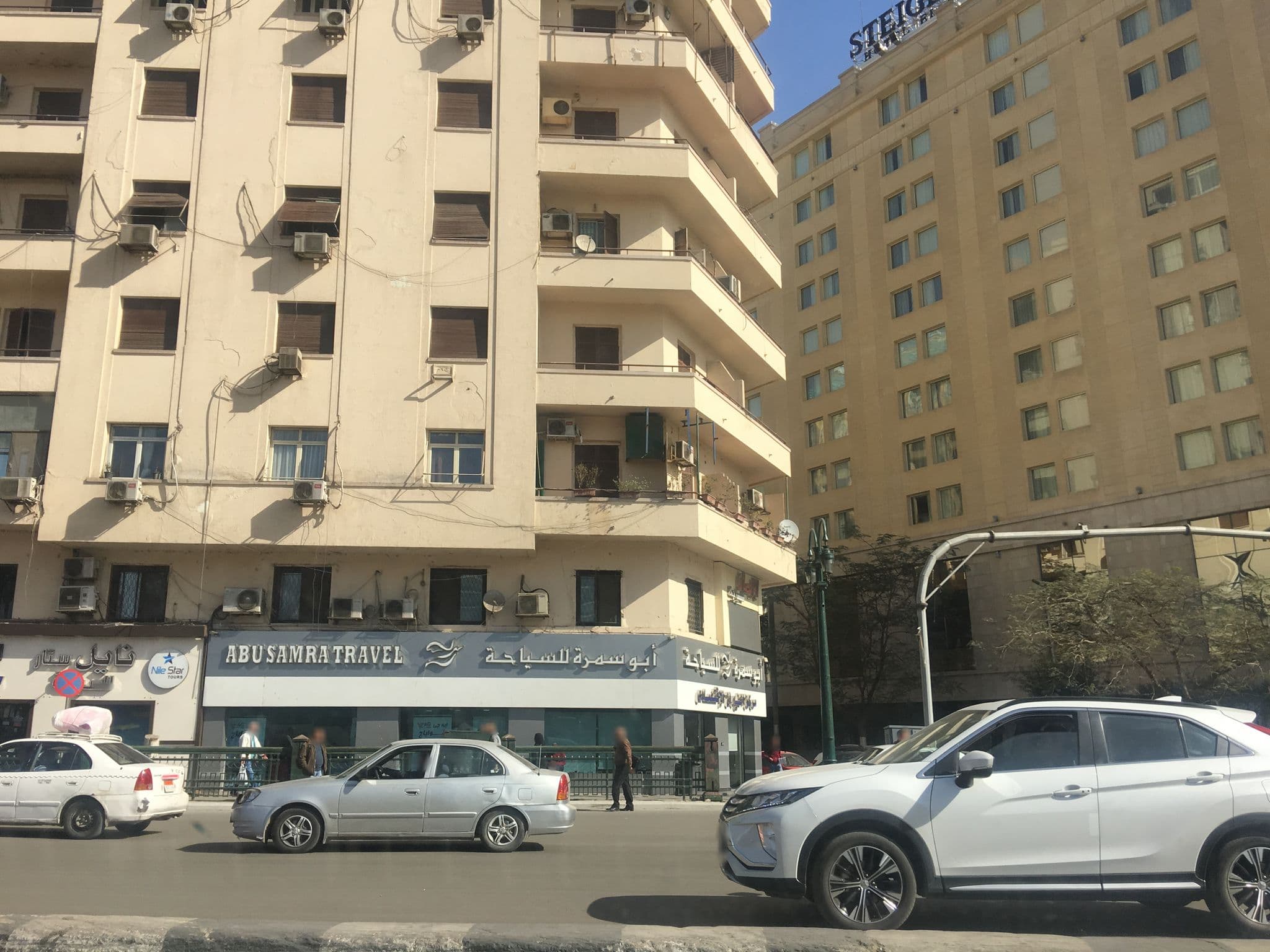 Street view near Elevana Boutique hotel, Būlāq Abū al ‘Ilā — © myoussef87 (CC BY-SA · Mapillary)