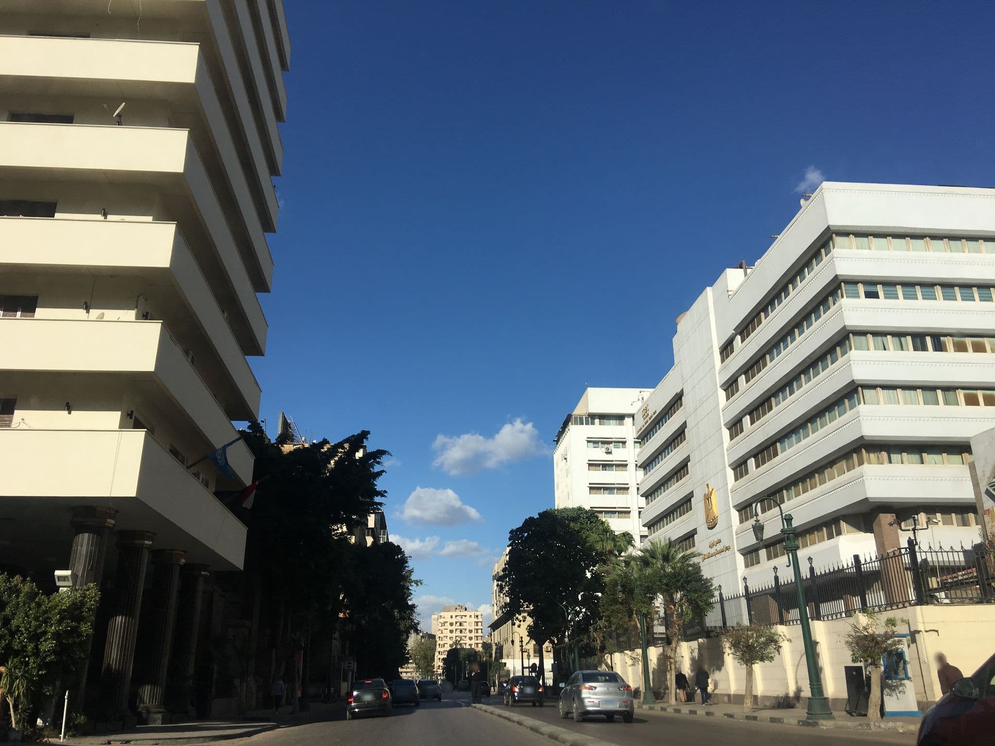 Street view near Bisan hostel, Būlāq Abū al ‘Ilā — © myoussef87 (CC BY-SA · Mapillary)