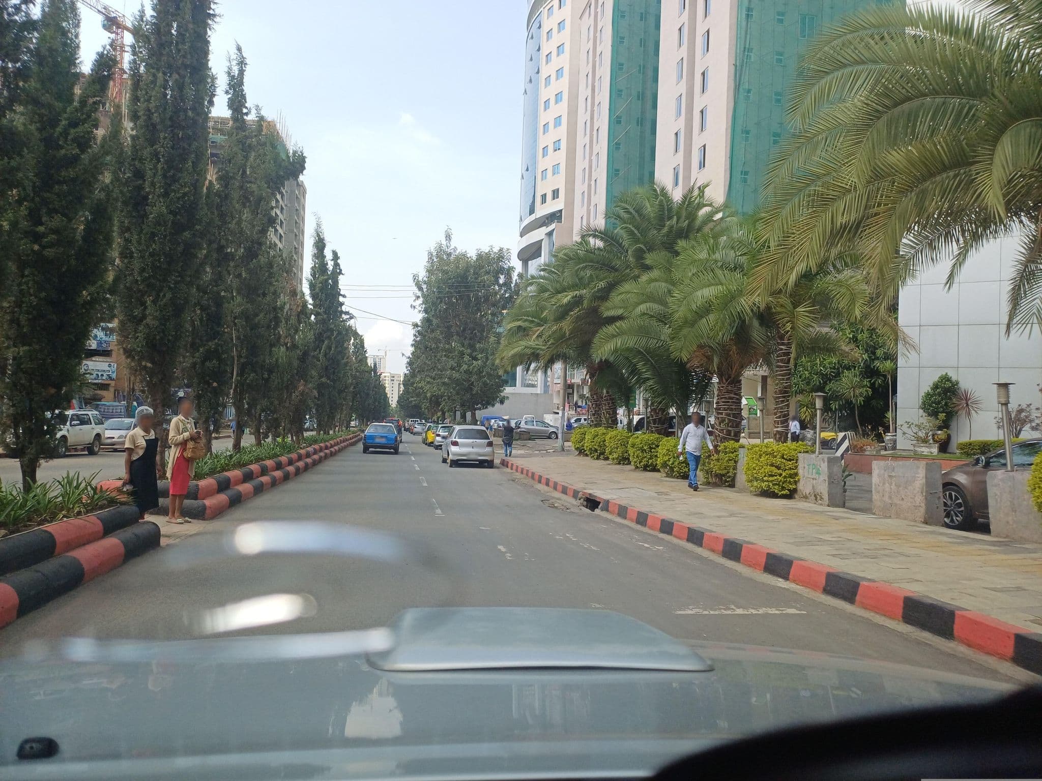 Street view near Inter Luxury Hotel, Addis Ababa — © Agraw (CC BY-SA · Mapillary)