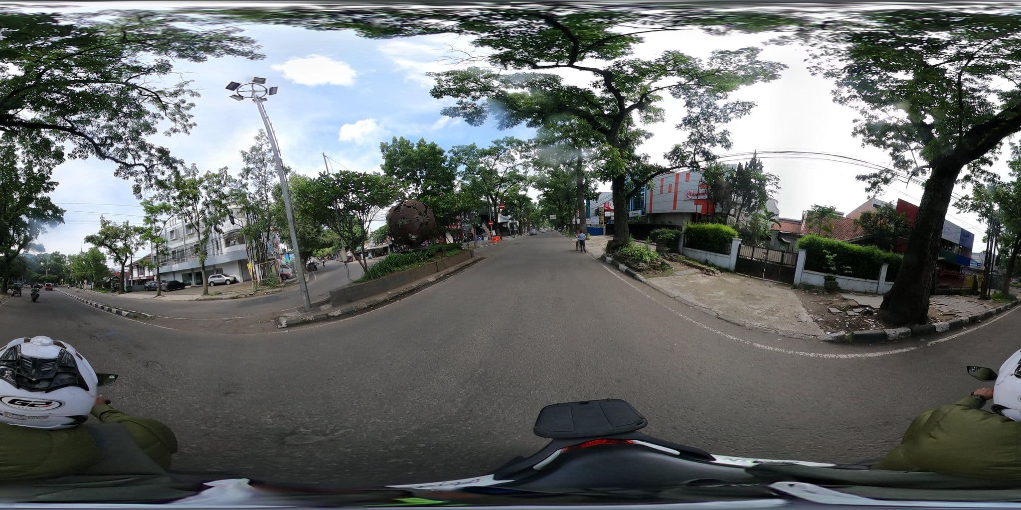 Street view near Sofyan Inn Specia, Bandung