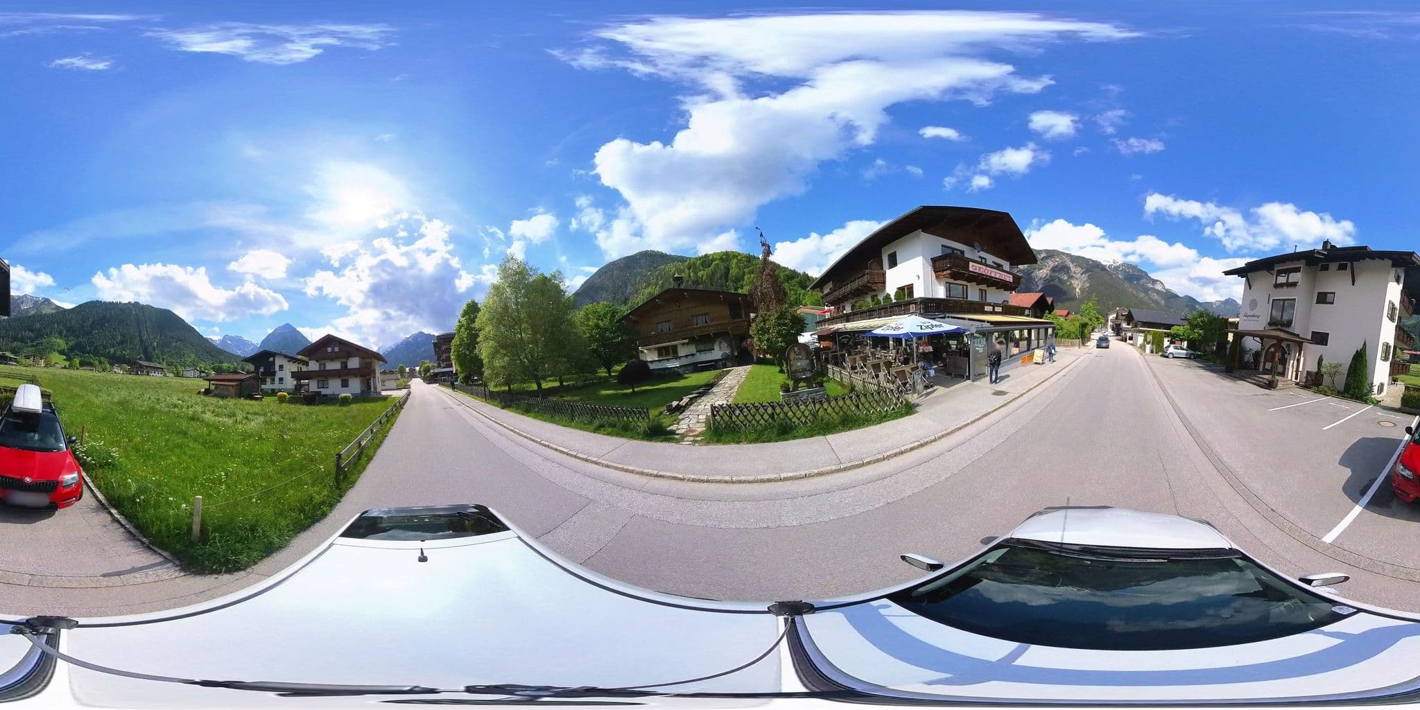 Street view near Haus Seeberg, Maurach