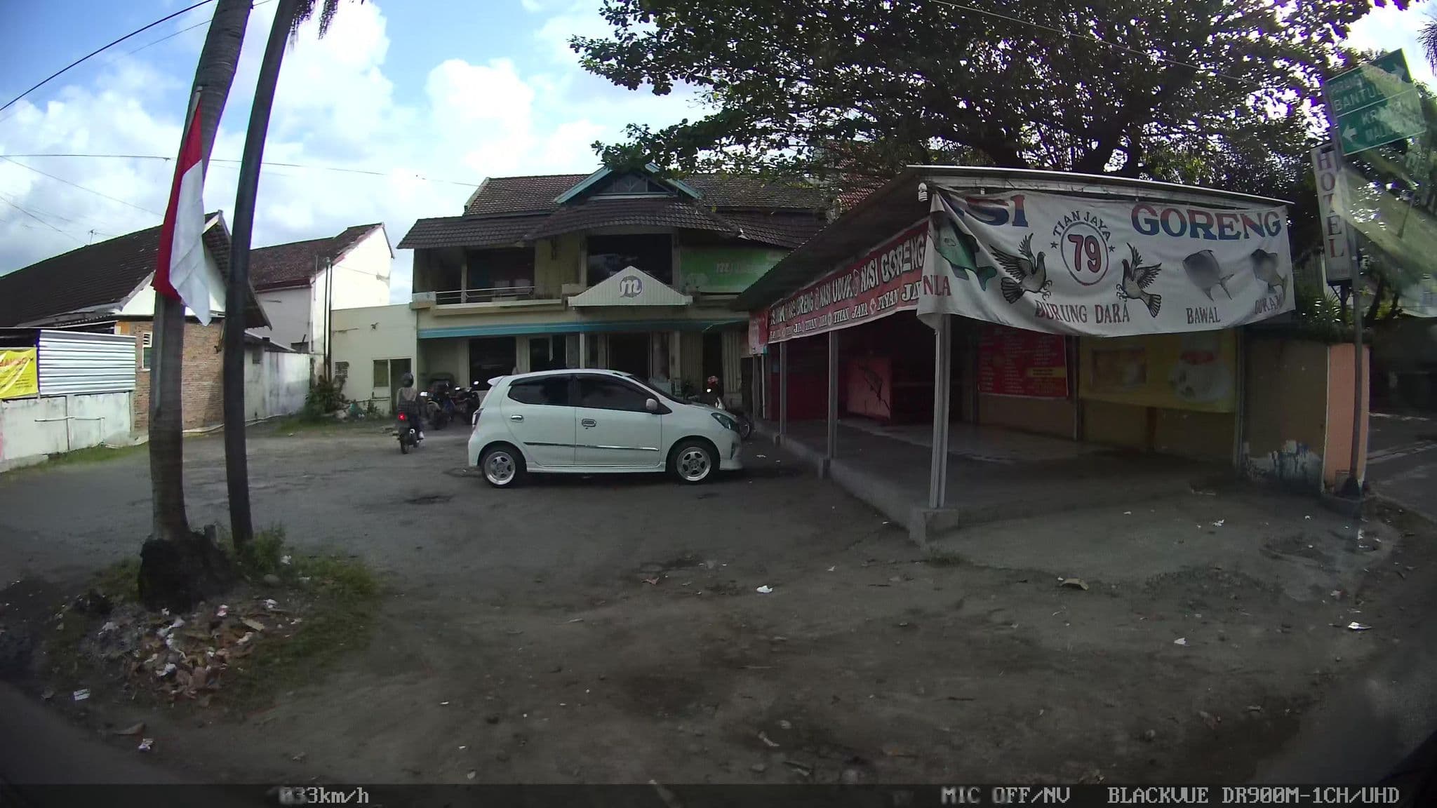 Street view near Nidia, Yogyakarta