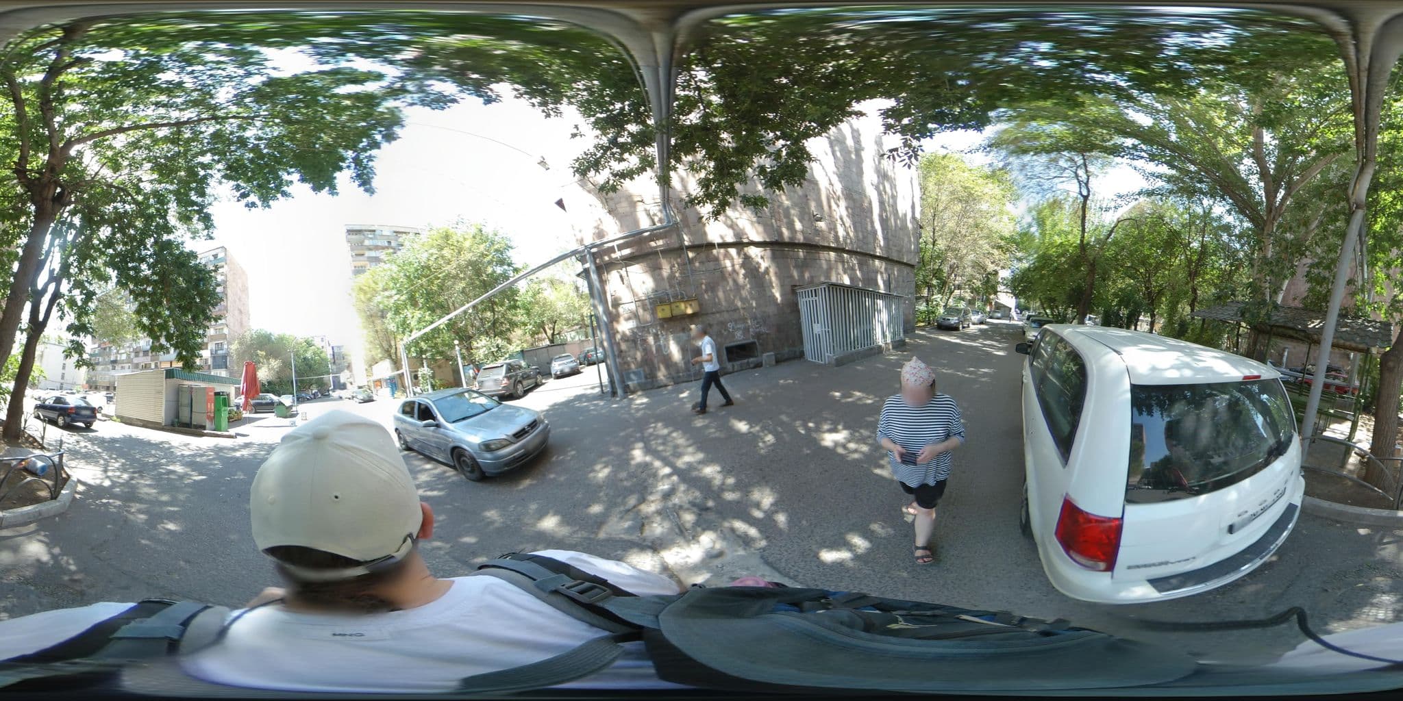 Street view near AVA HOSTEL YEREVAN, Yerevan — © vlivyur (CC BY-SA · Mapillary)