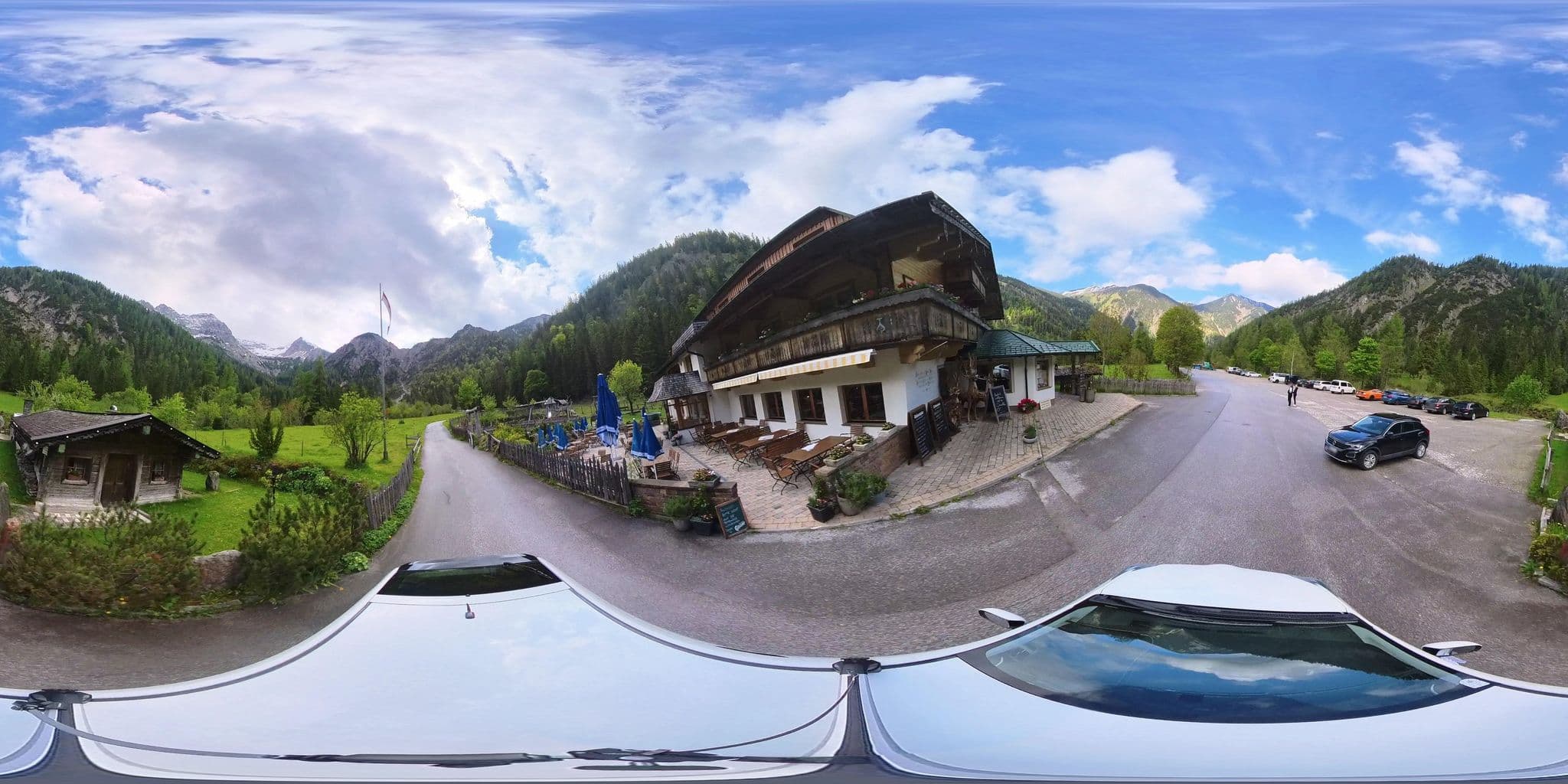 Street view near Sennhütte Gernalm, Maurach